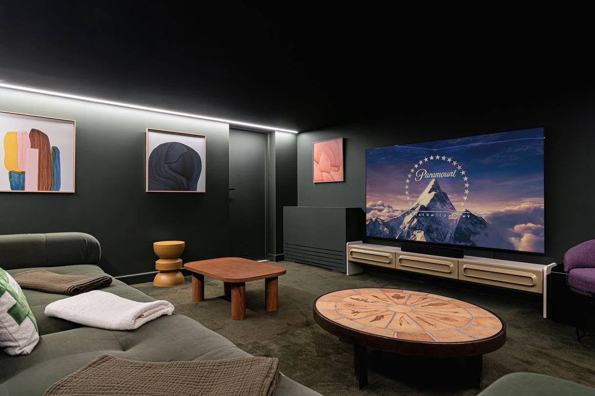 Luxury villa for rent in Hossegor home cinema