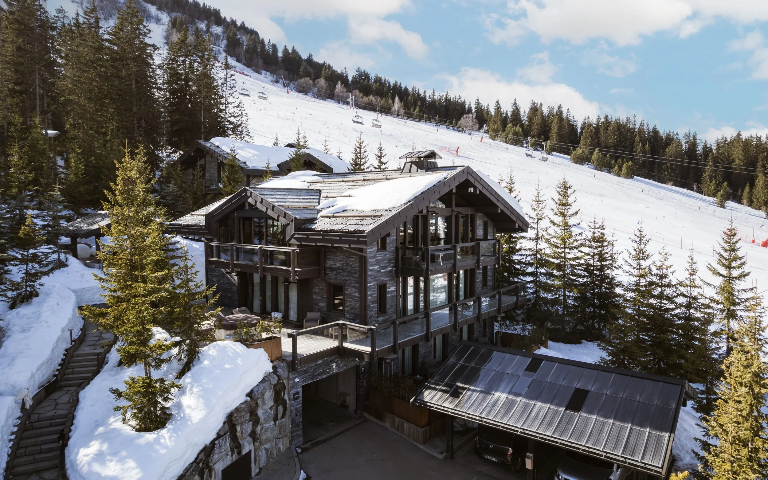 luxury chalet in courchevel
