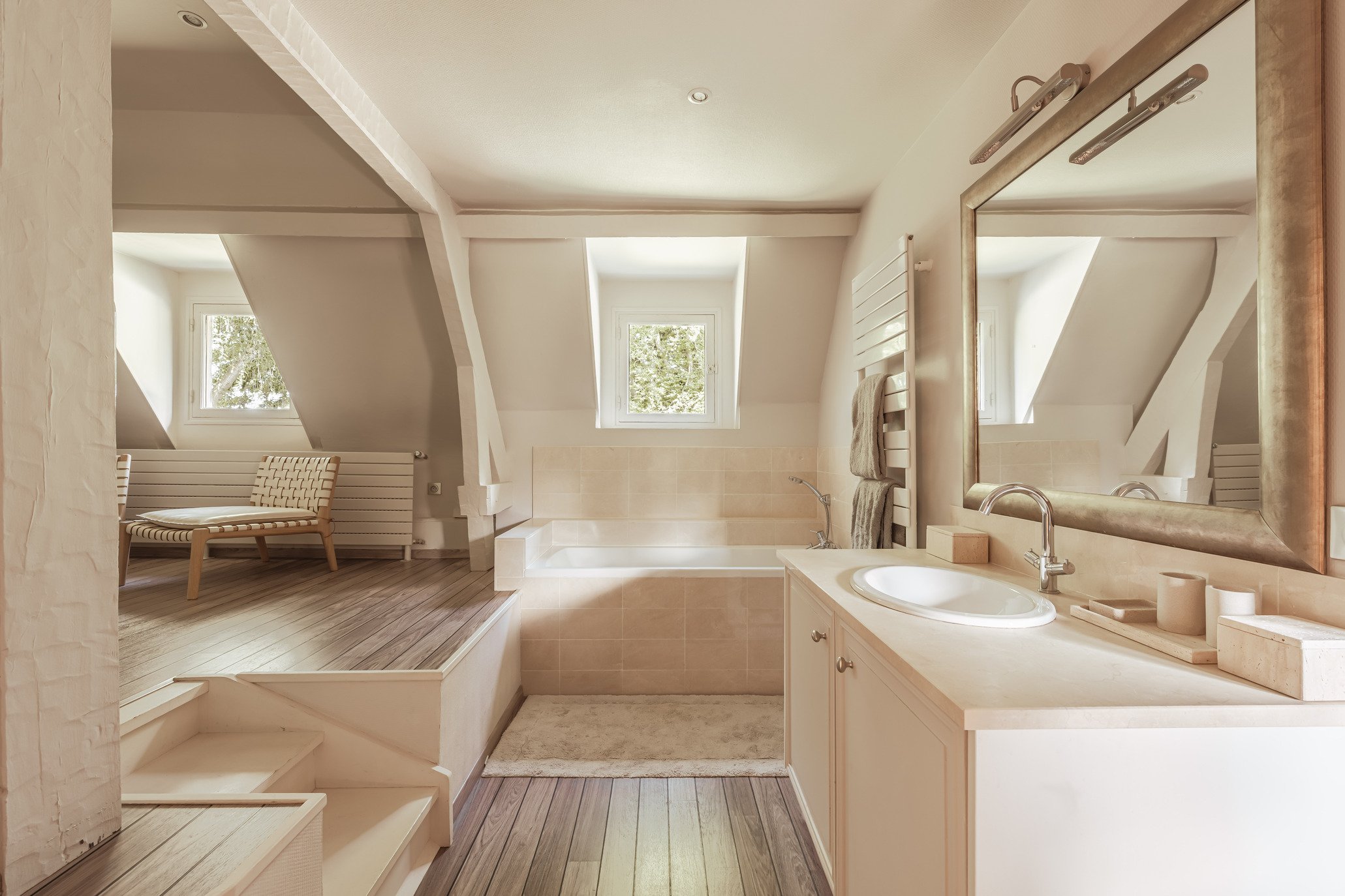 Luxury villa Bonneville bathroom