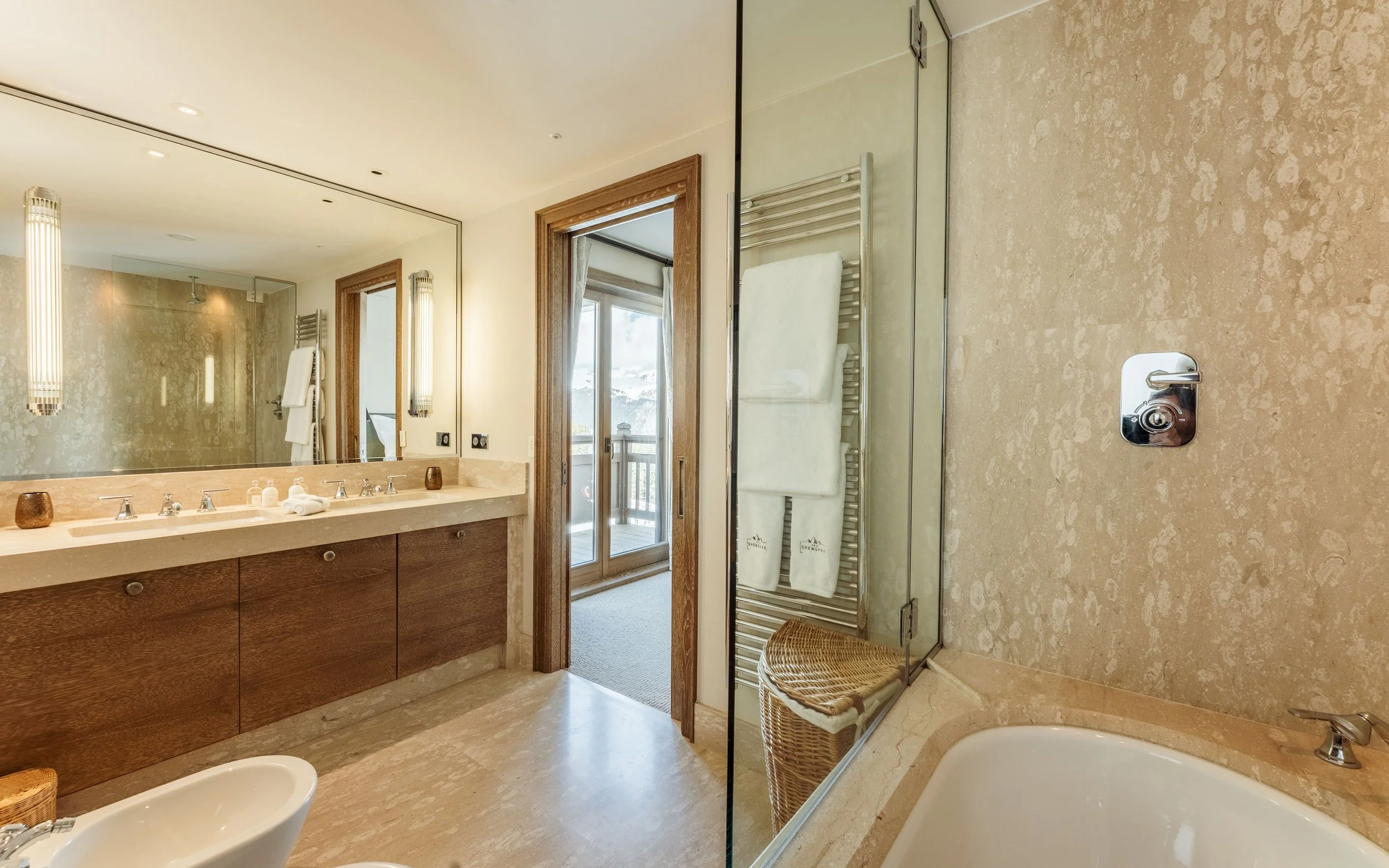 courchevel 1850 chenus luxury chalet bathroom