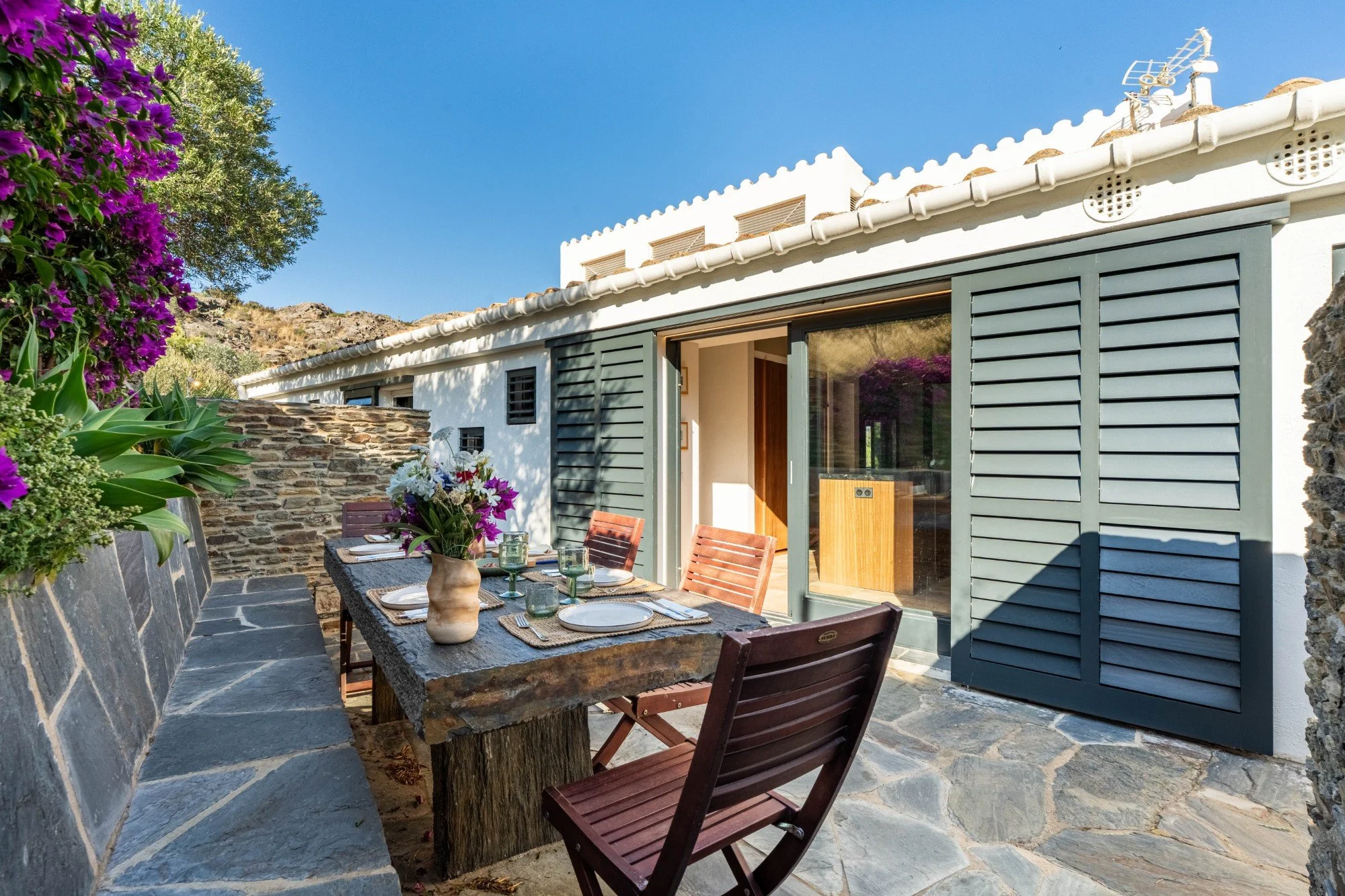 Luxury villa Cadaqués Finca terrace