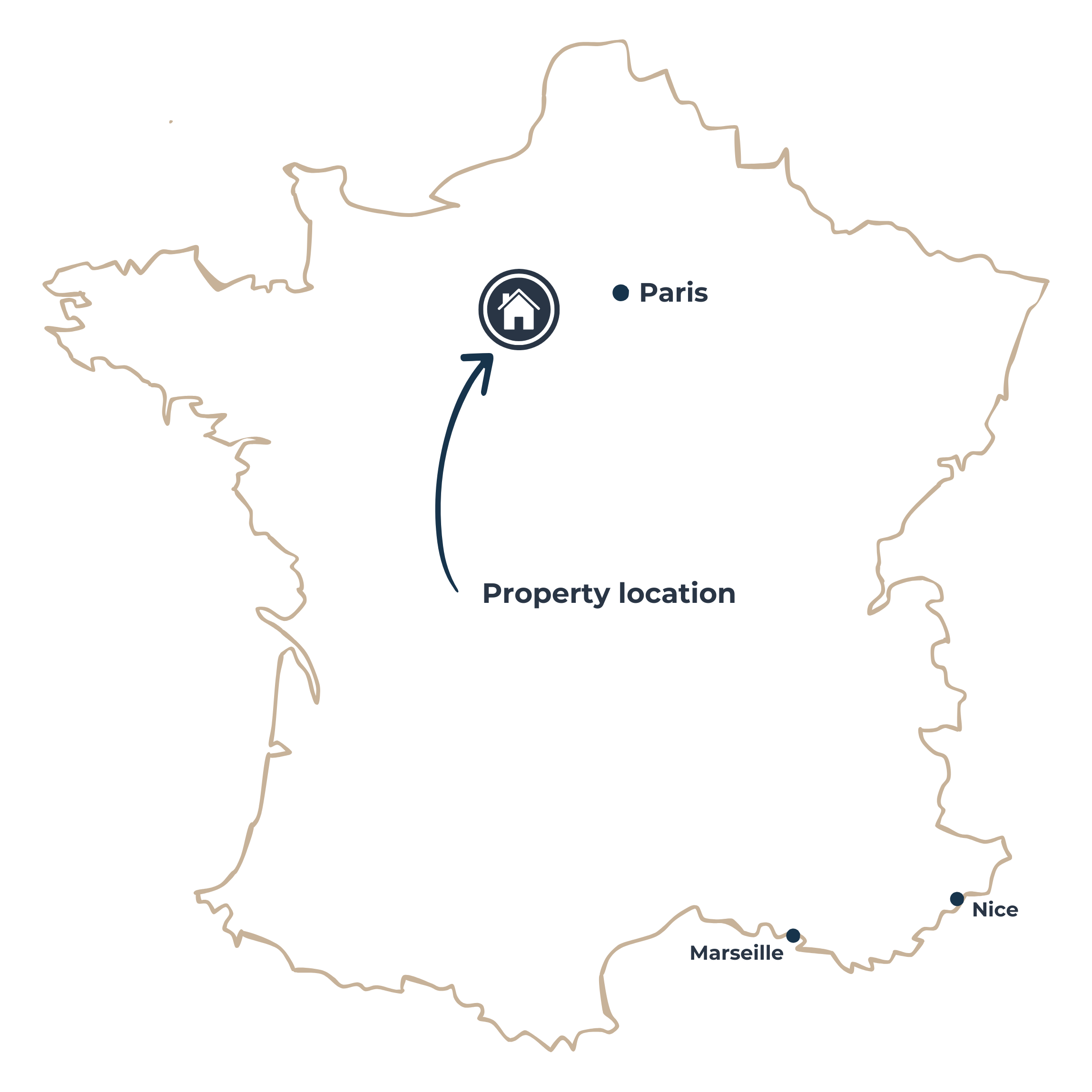 corporate retreat in Mortagne-au-Perche map