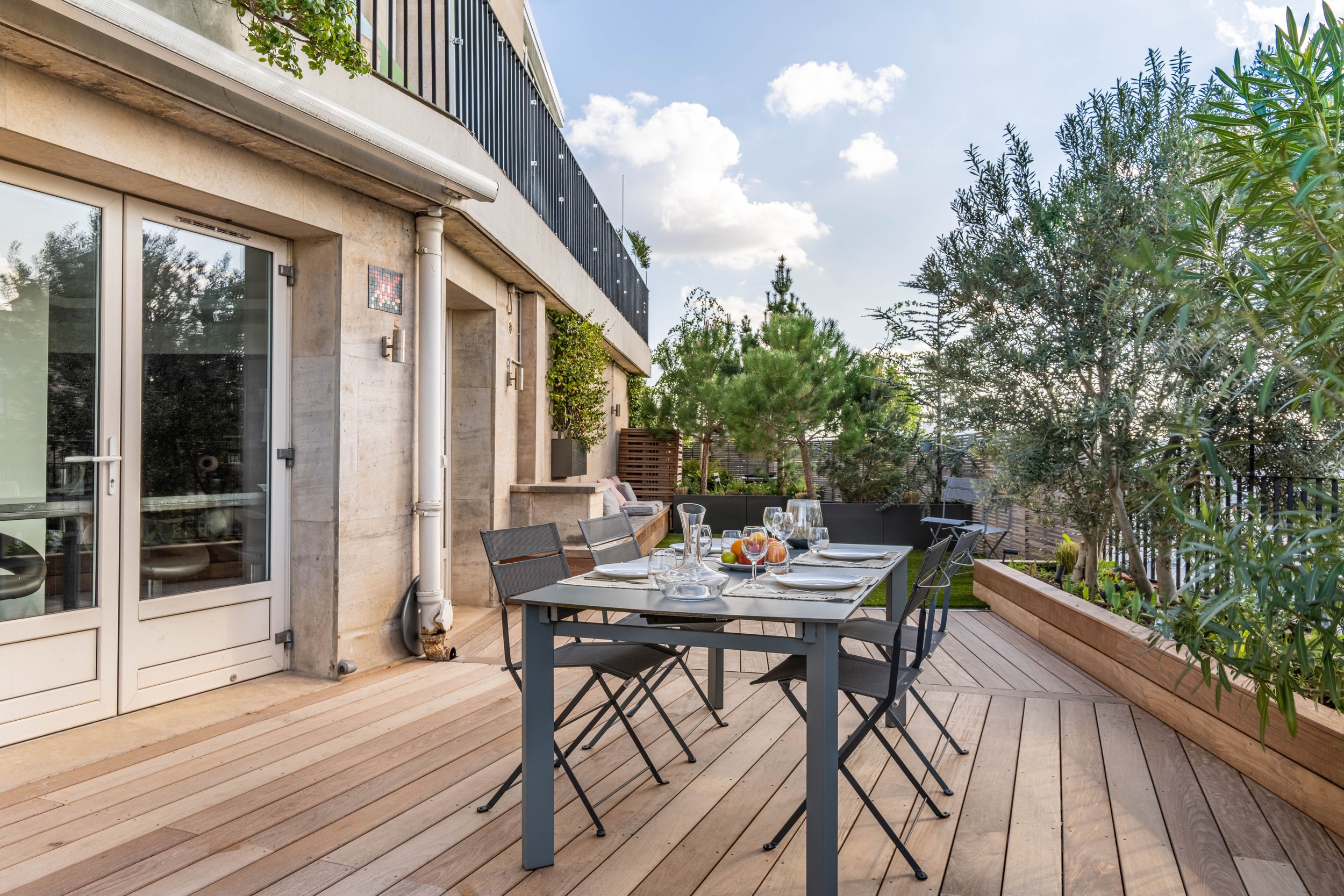 Apartment terrace Paris Eiffel terrace