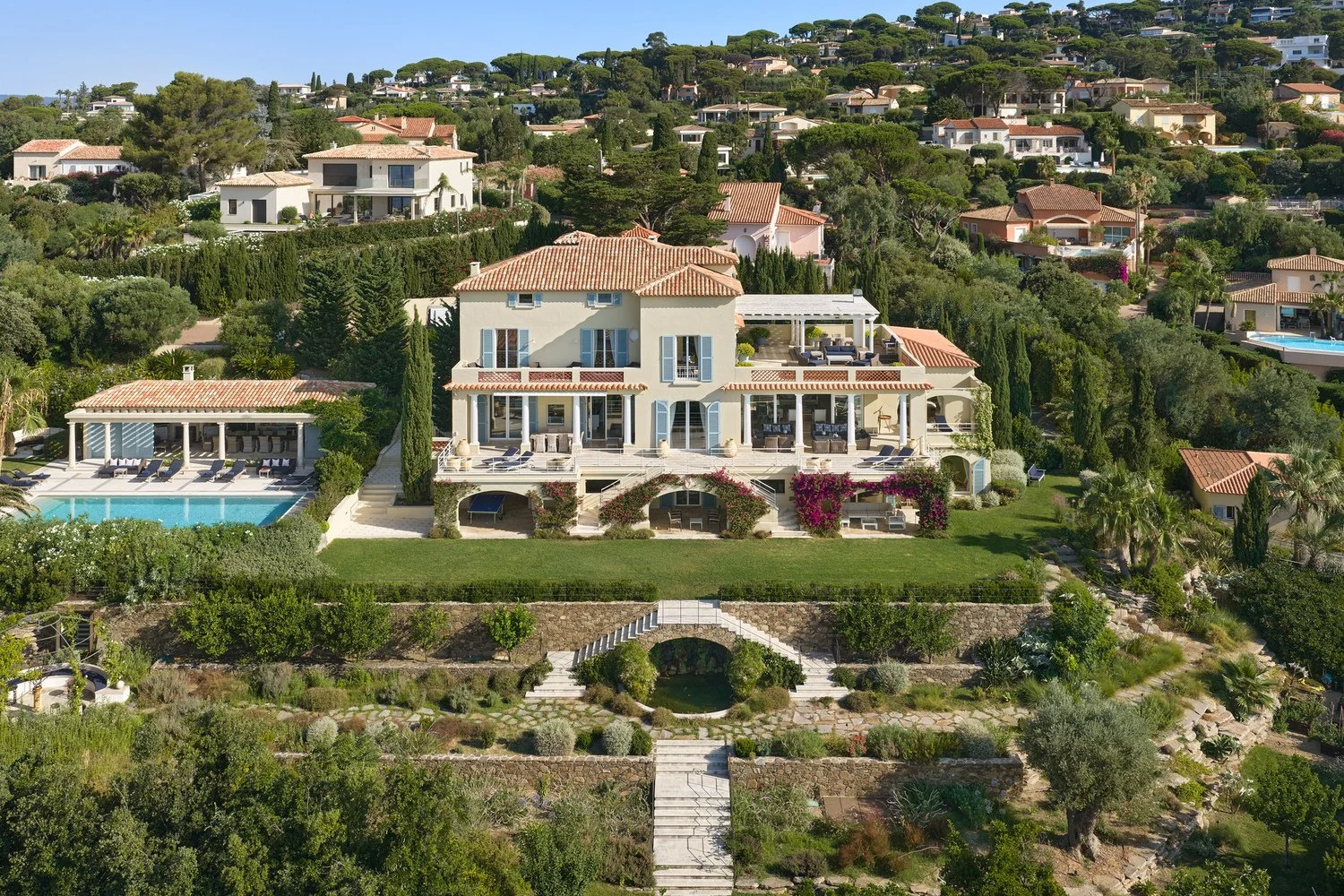 luxury villa in South of France in Sainte-Maxime