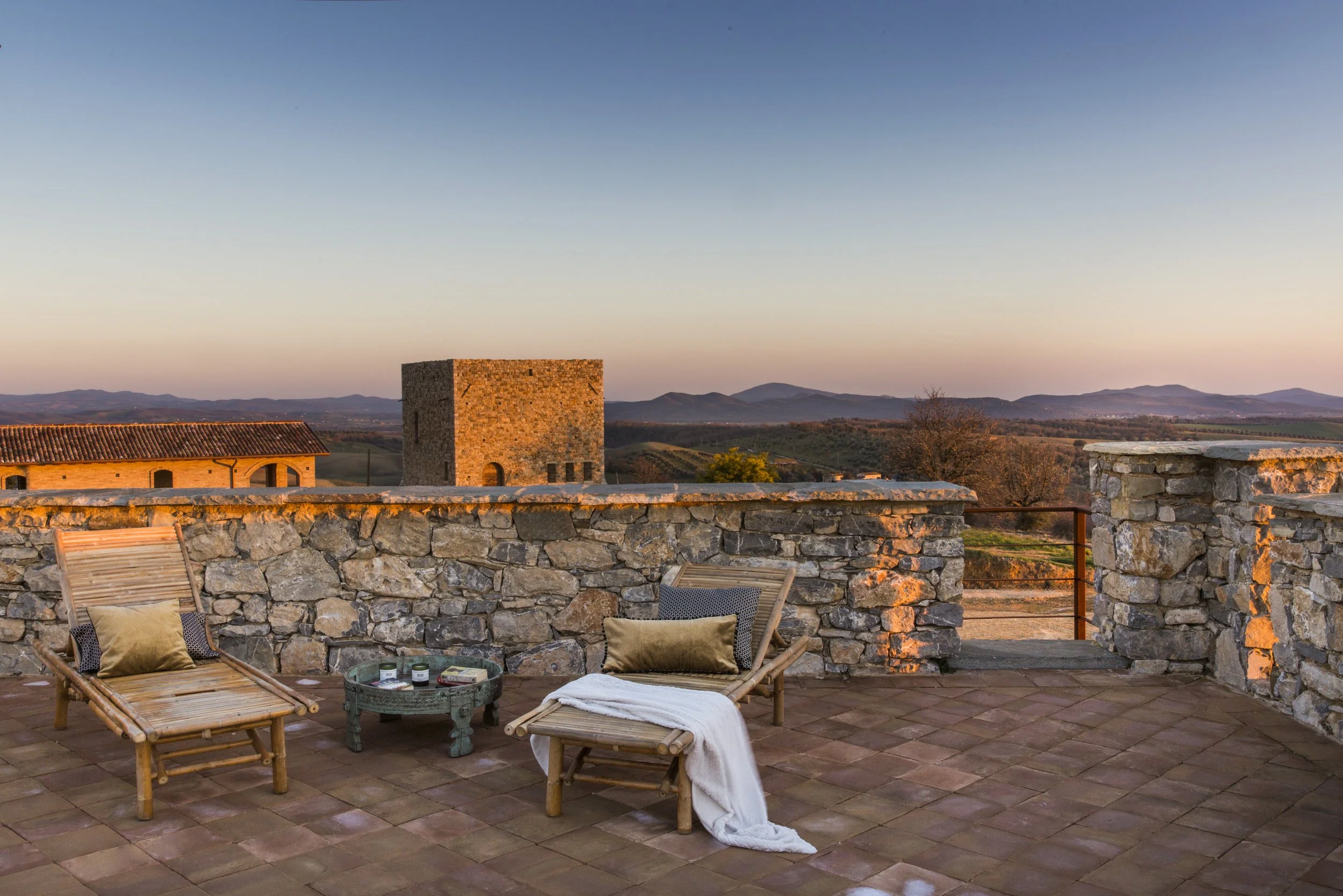 luxury villas in Europe terrace