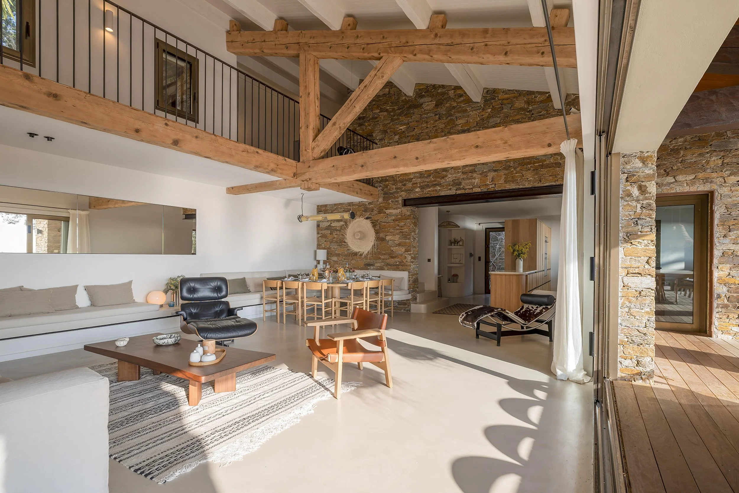 Luxury villa Bormes les Mimosas living room