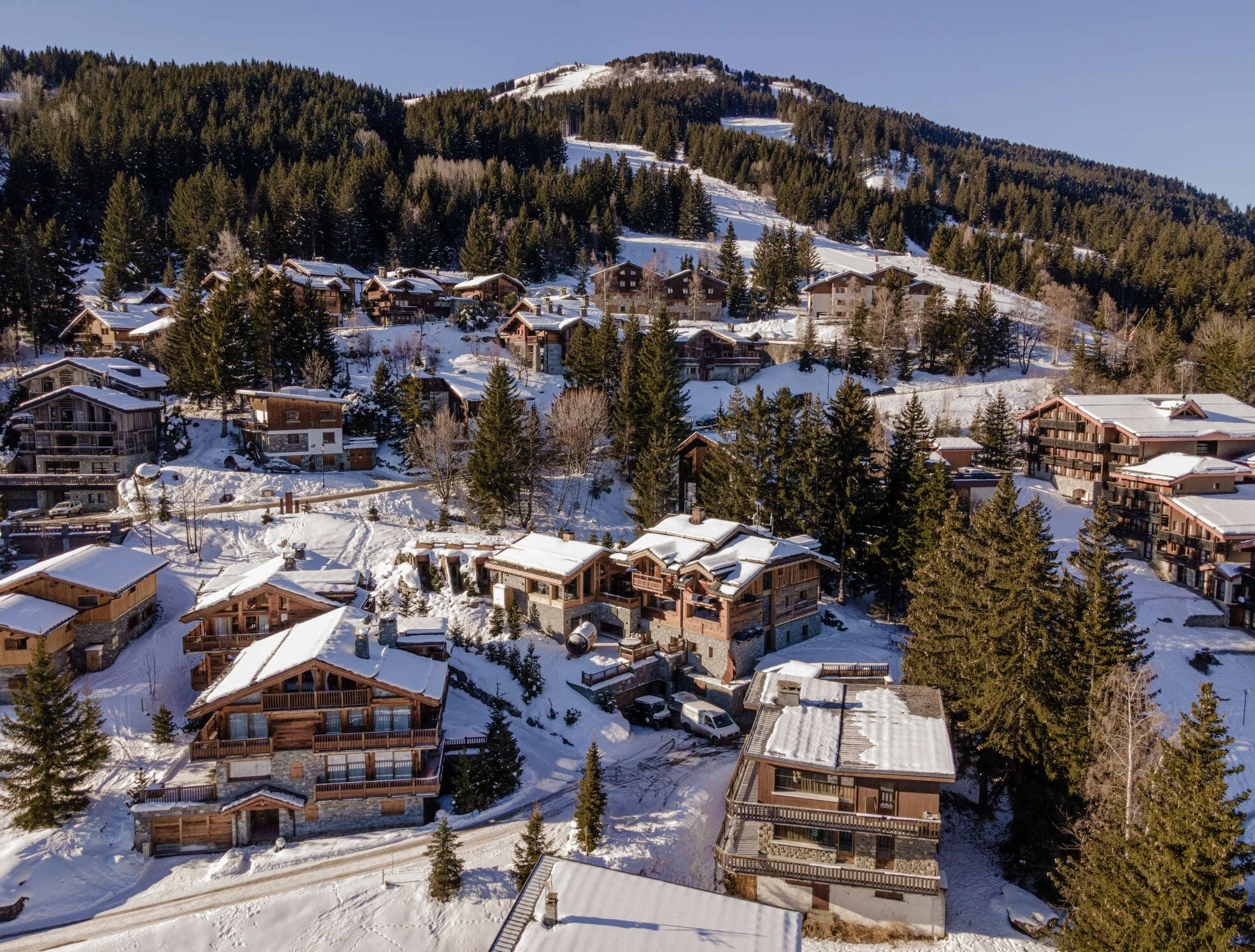 luxury chalet in courchevel