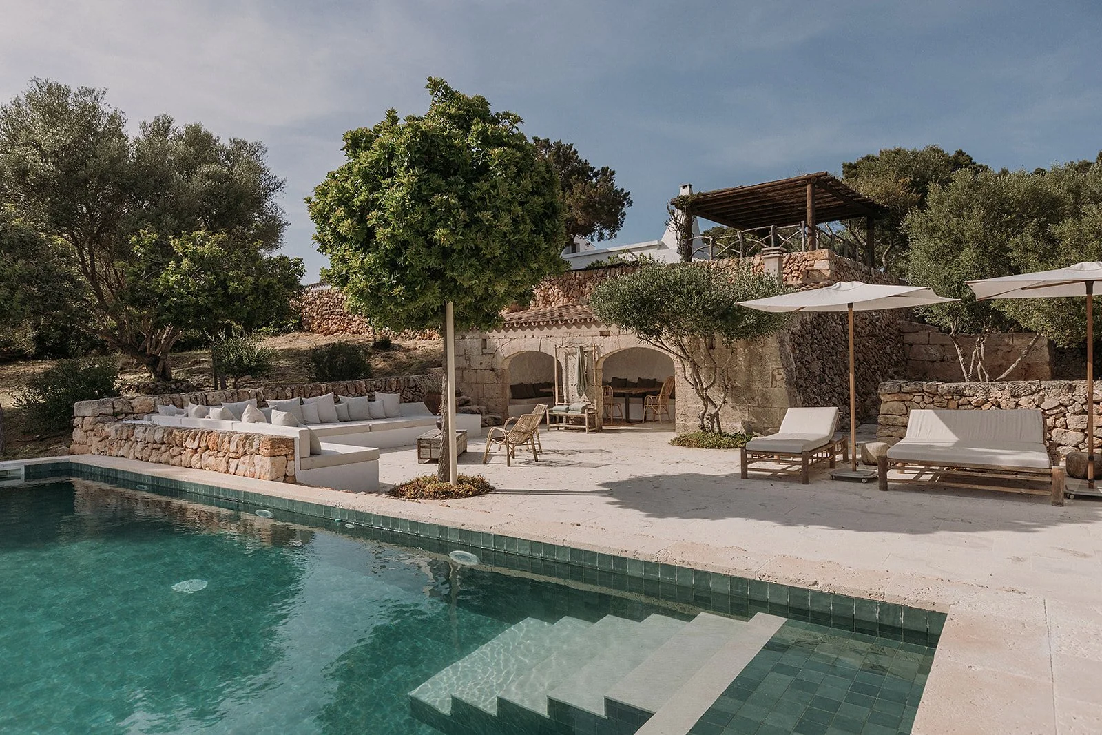 villa minorca son saura outdoor pool