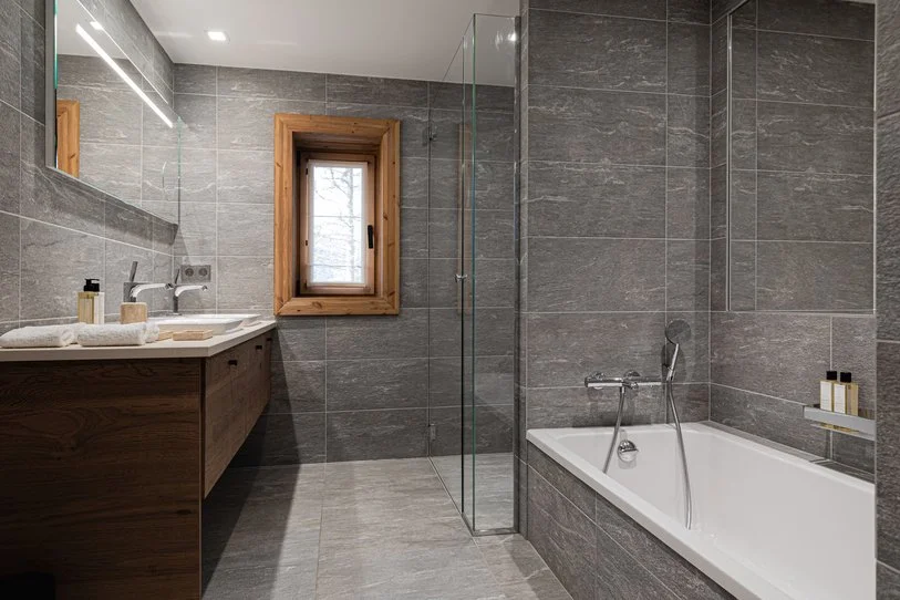 courchevel 1550 chenus luxury chalet bathroom