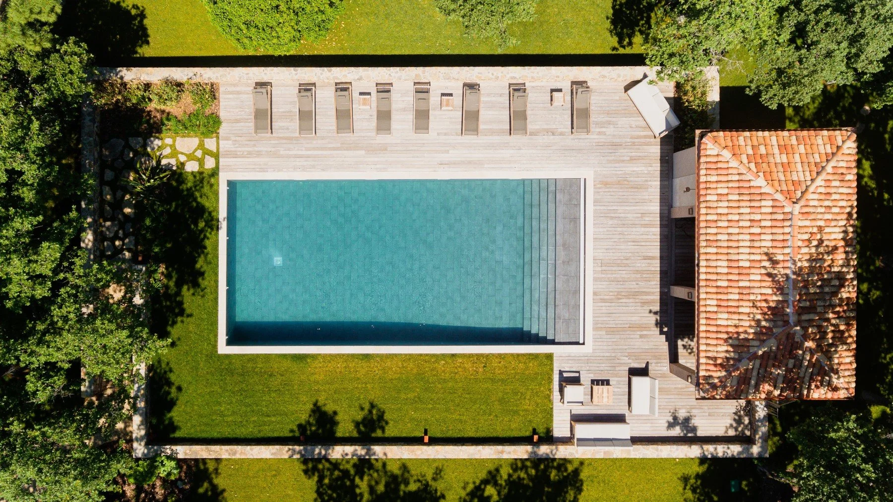 vineyard vacation rentals in France outdoor pool
