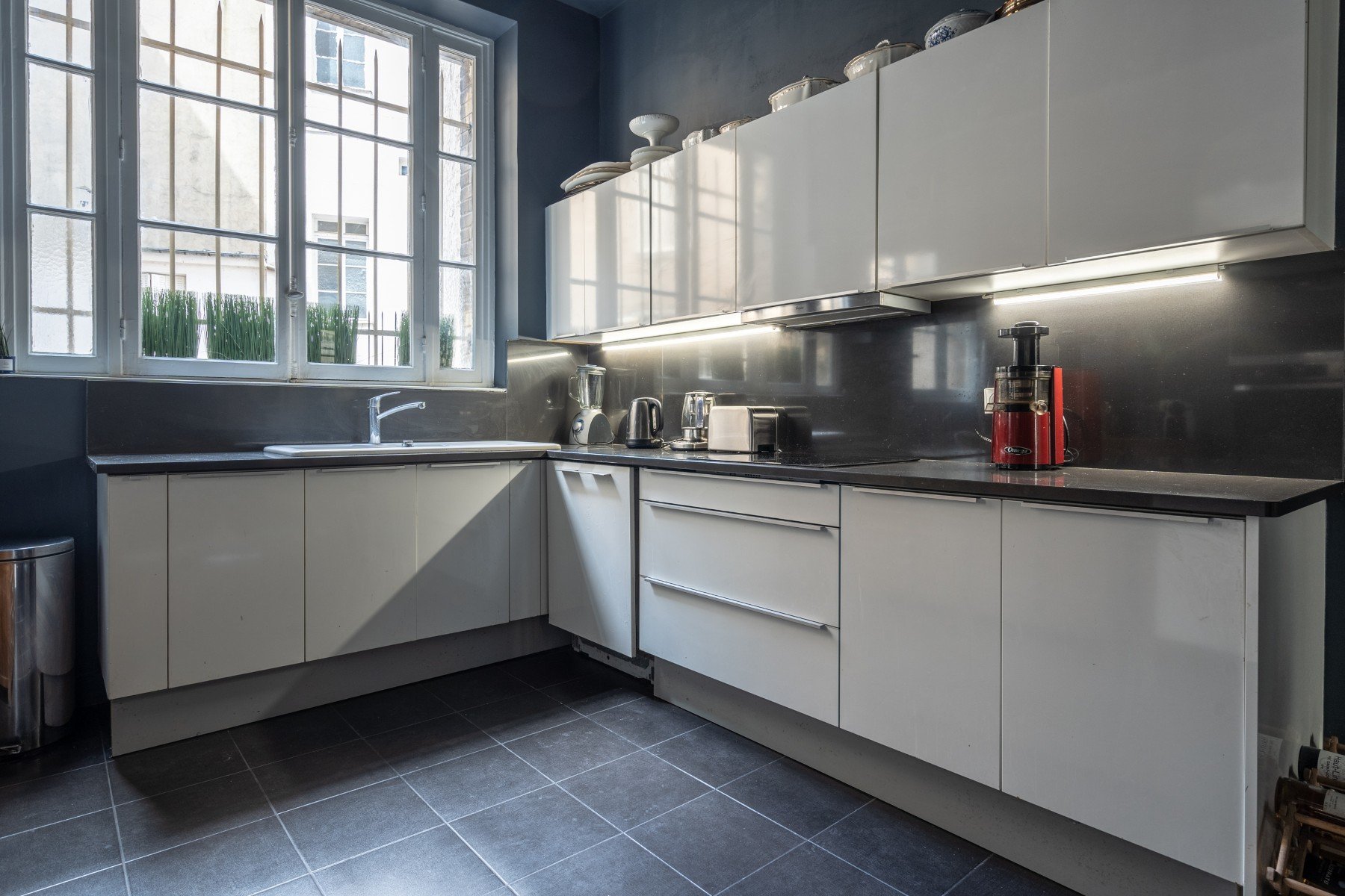 luxury apartment paris university kitchen