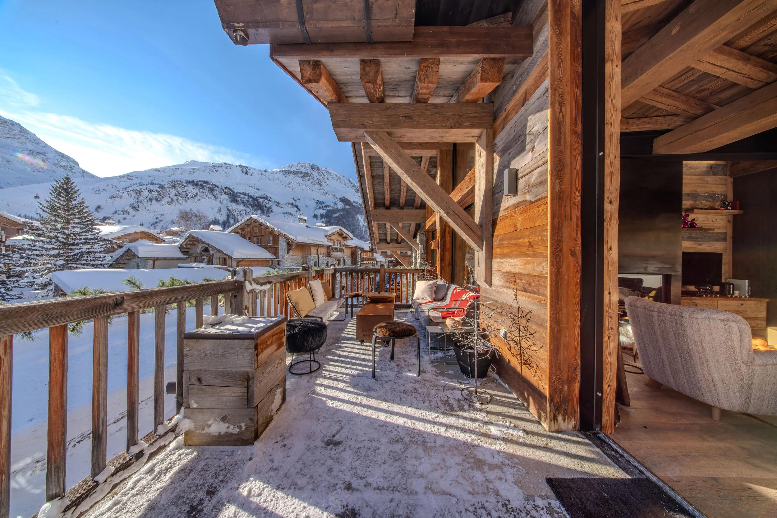 Luxury chalet in Val d'Isère village