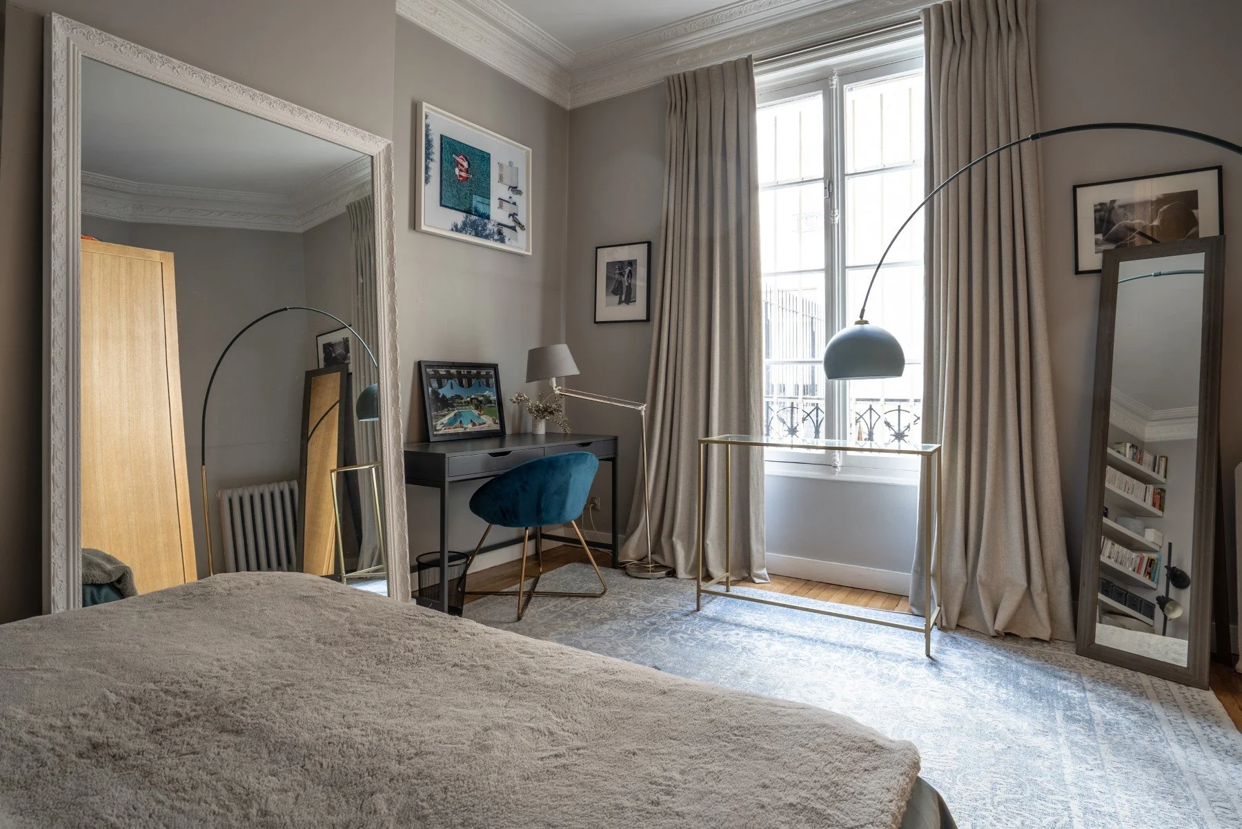 luxury apartment paris university bedroom