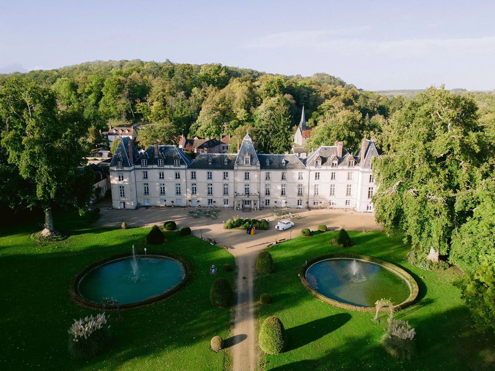 corporate retreat in a château in Vernon