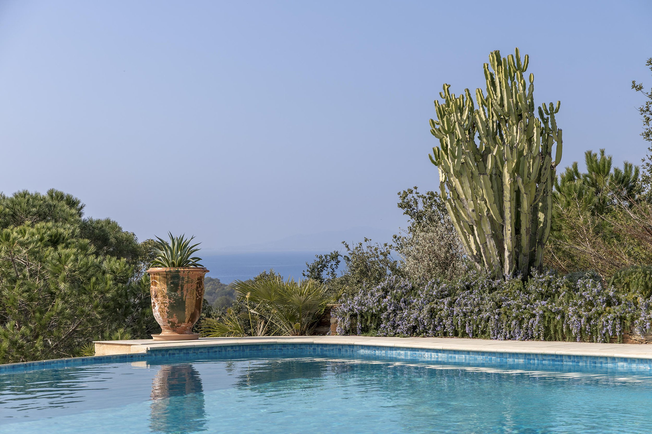 Luxury villa Bormes les Mimosas pool