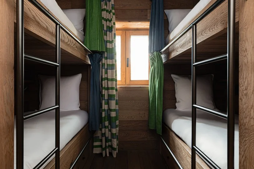 courchevel 1550 chenus luxury chalet bedroom