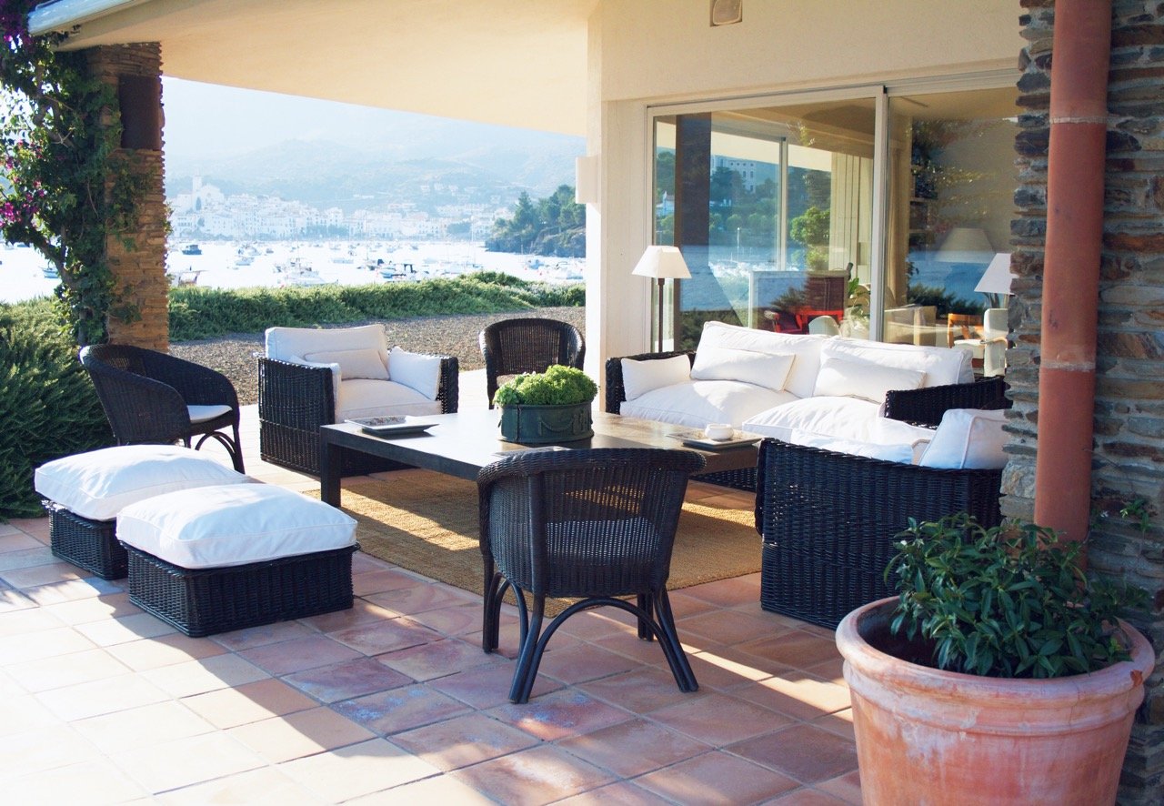 Villa Oliveres lounge