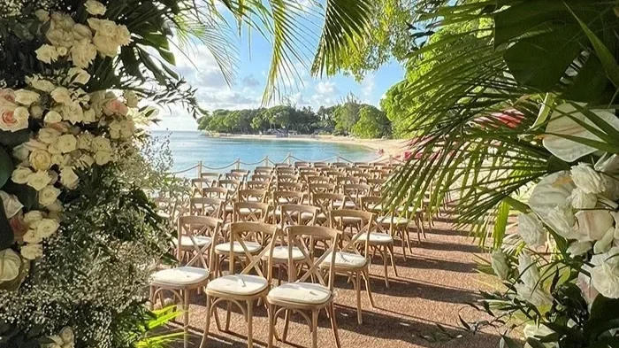 all inclusive wedding beach