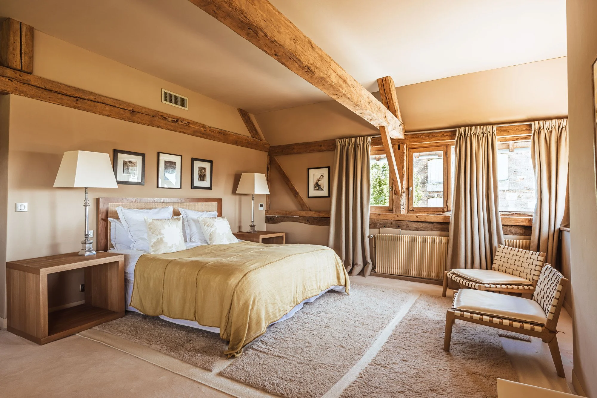 luxury villa in normandy bedroom