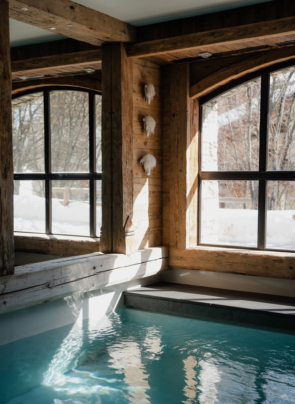 luxury chalet val d'isère bellevarde swimming pool