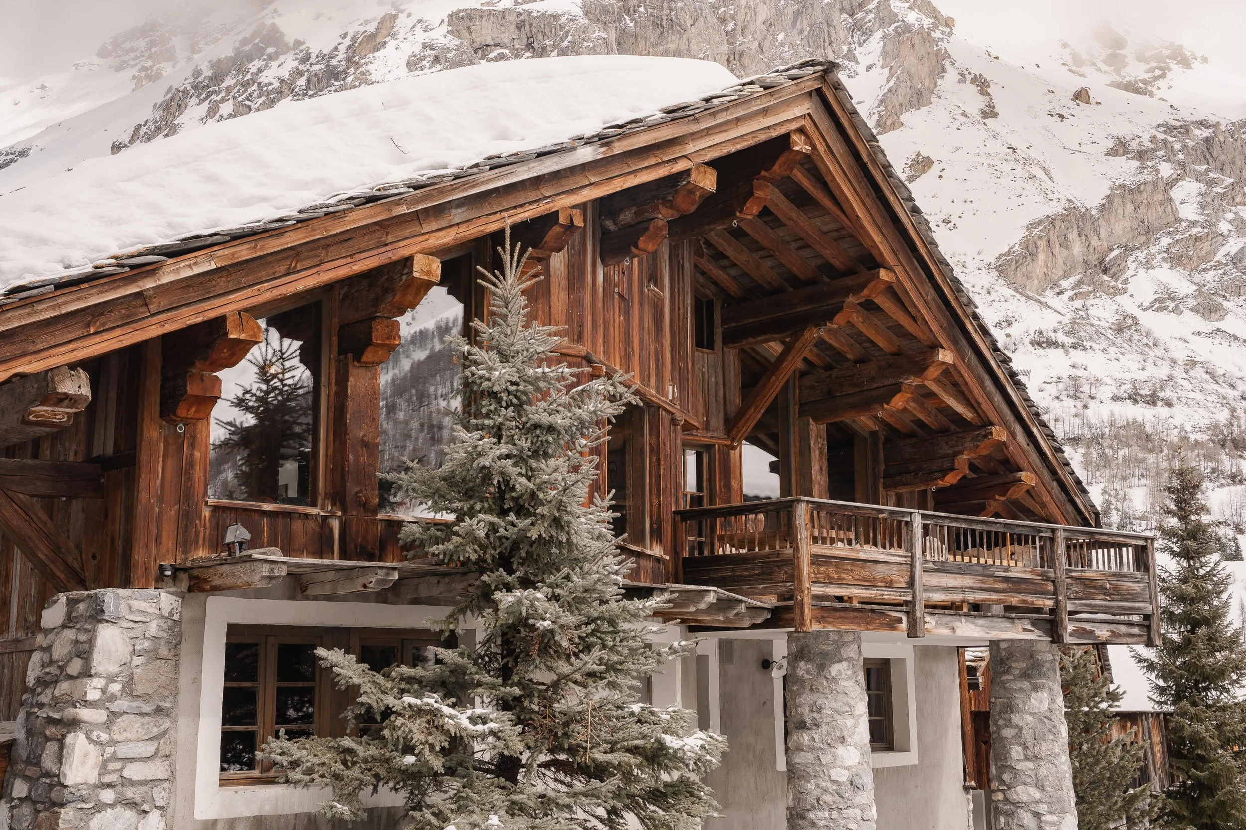 catered ski chalets