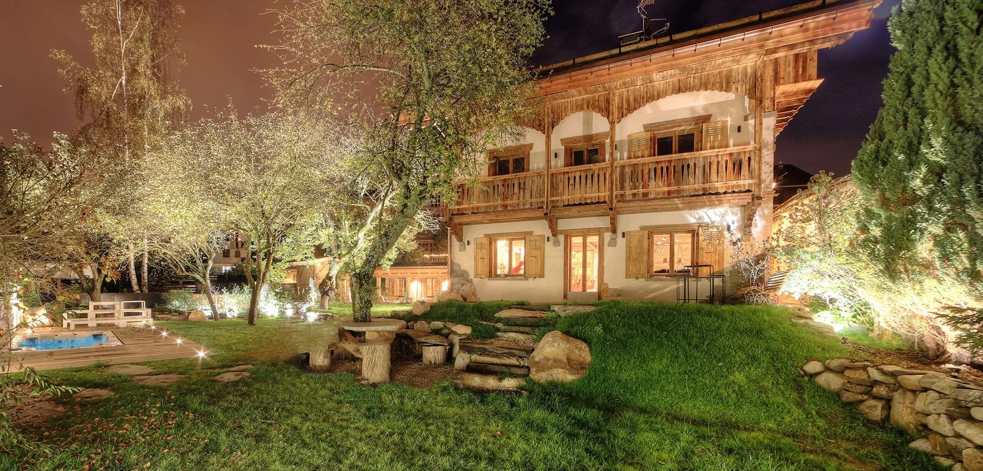 Luxury chalet for rent in Megève Mont Blanc
