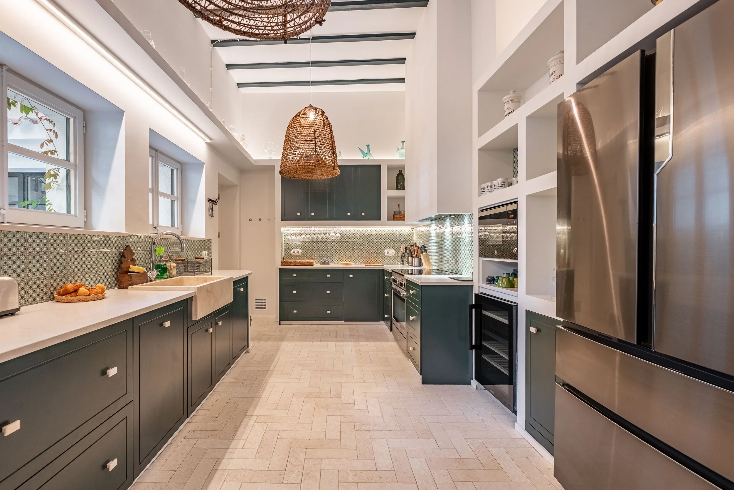 luxury villa in cadaques village kitchen