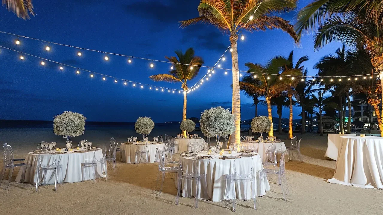 all inclusive wedding beach