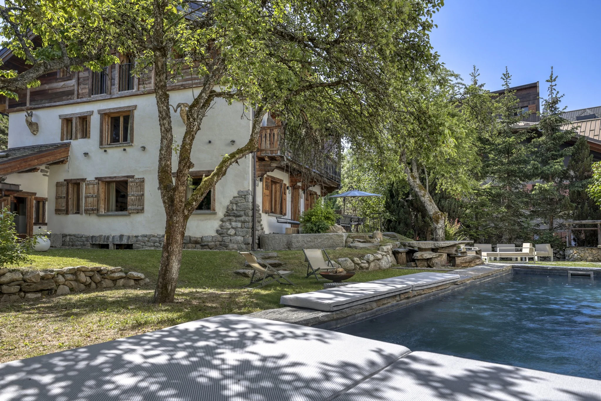 Luxury chalet for rent in Megève Mont Blanc