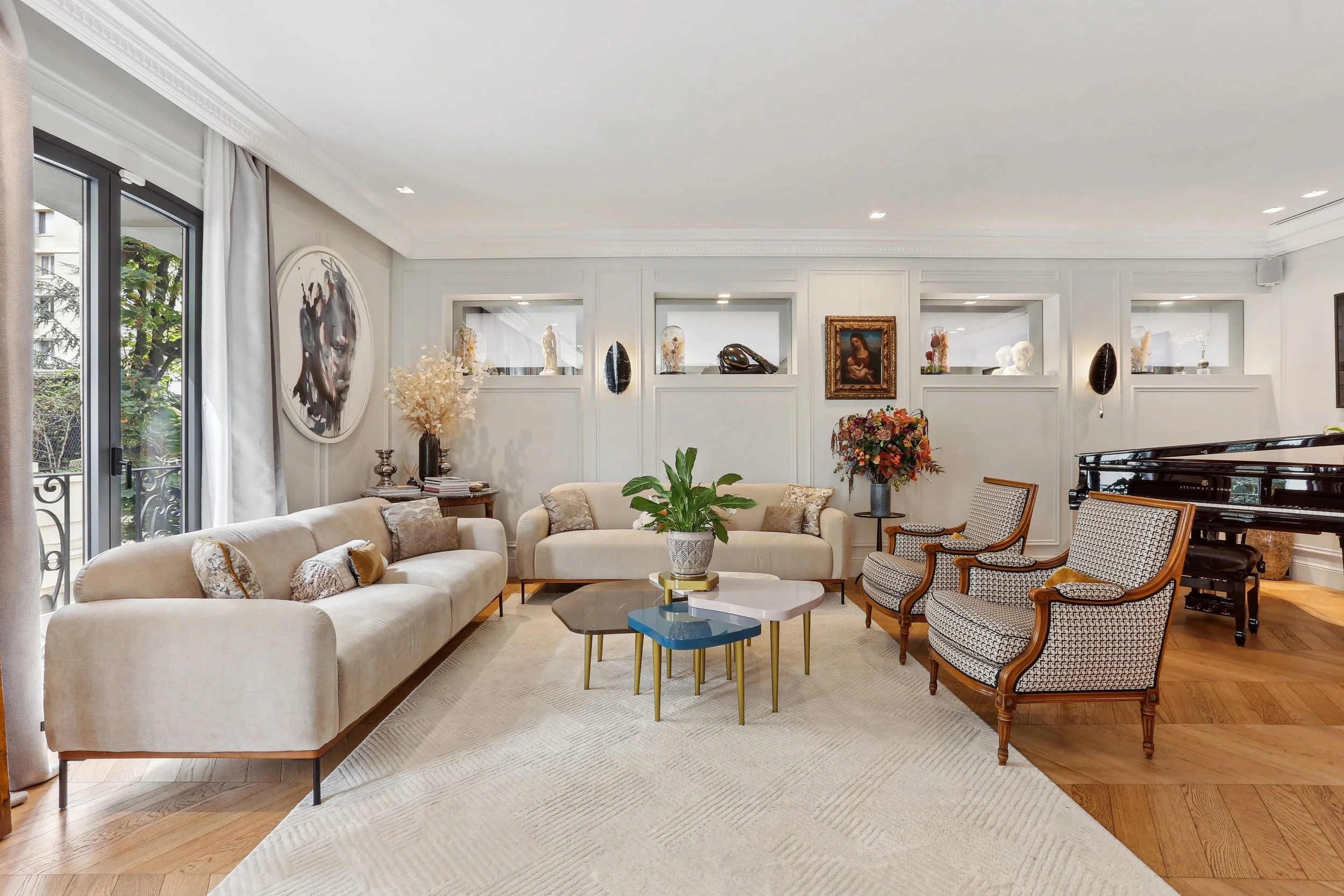 Paris Mandel - Luxury home living room