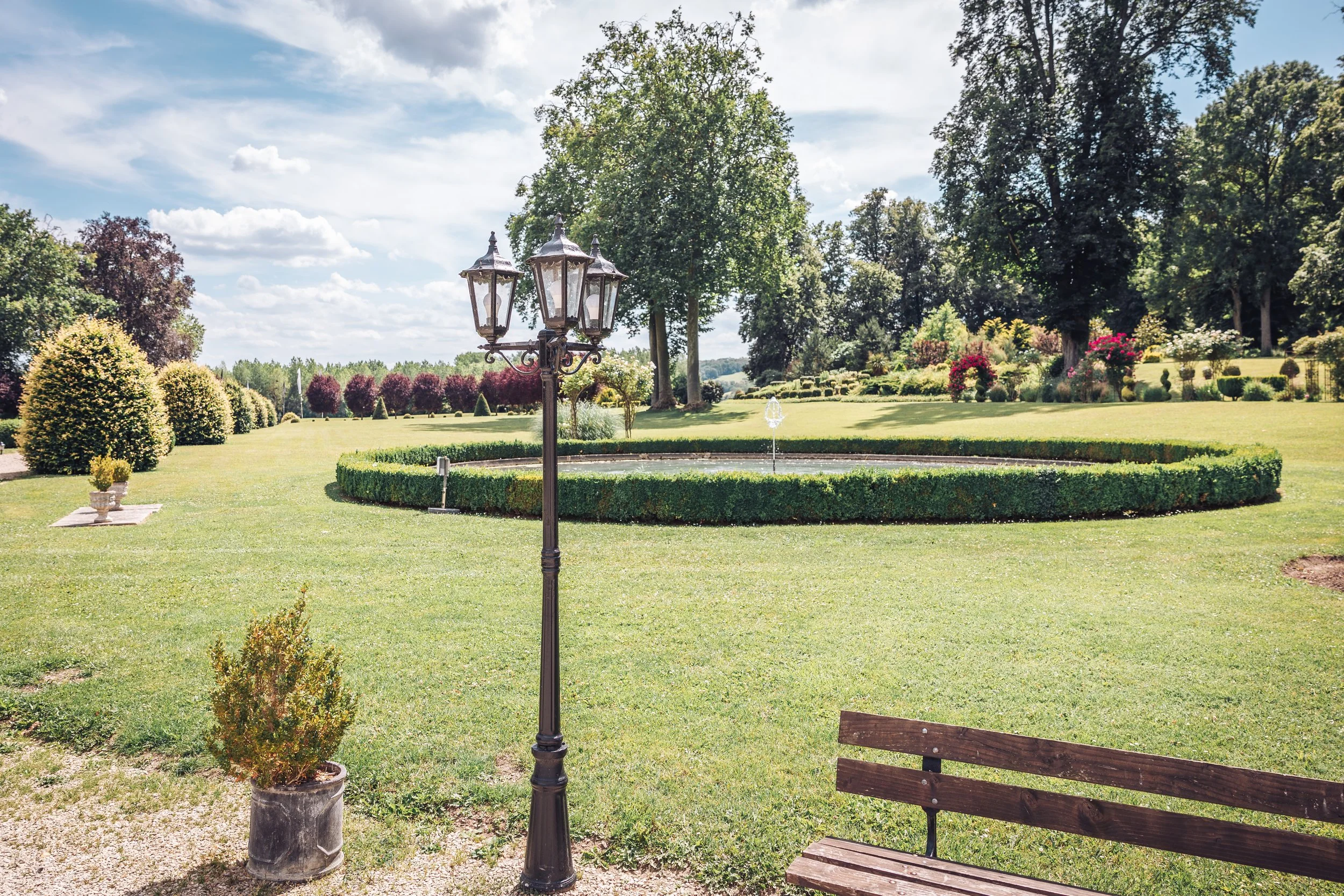 wedding in Vernon château