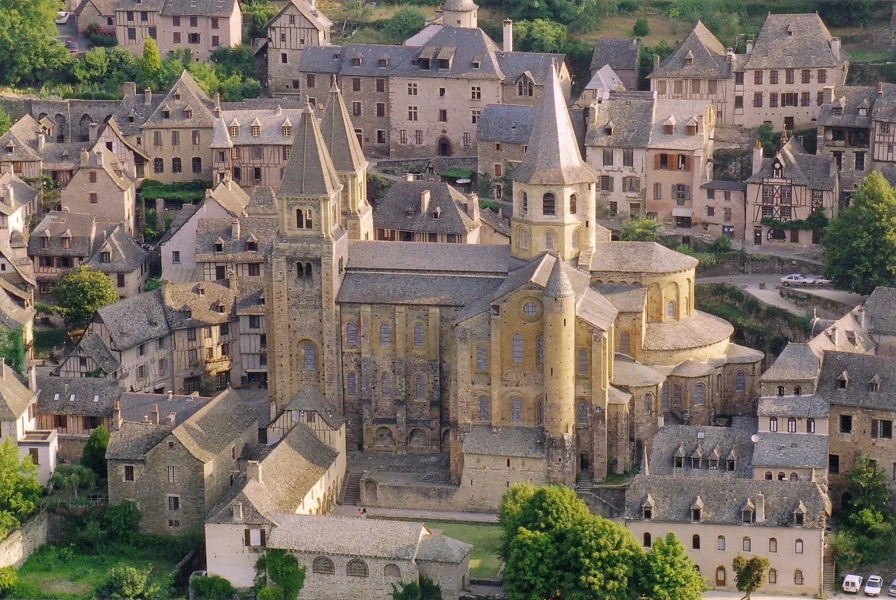 conques aveyron, most beautiful village in France