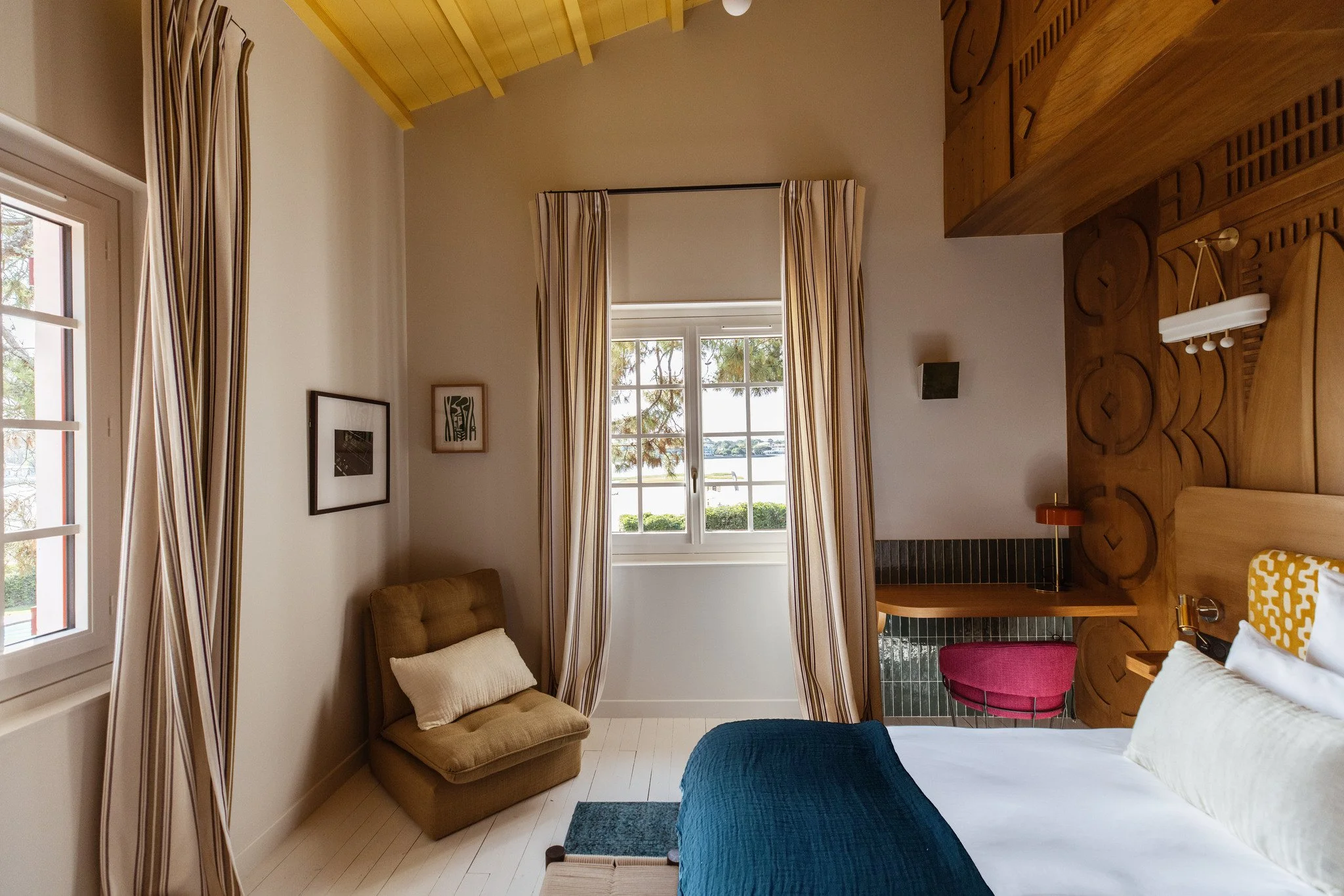 Luxury villa for rent in Hossegor bedroom
