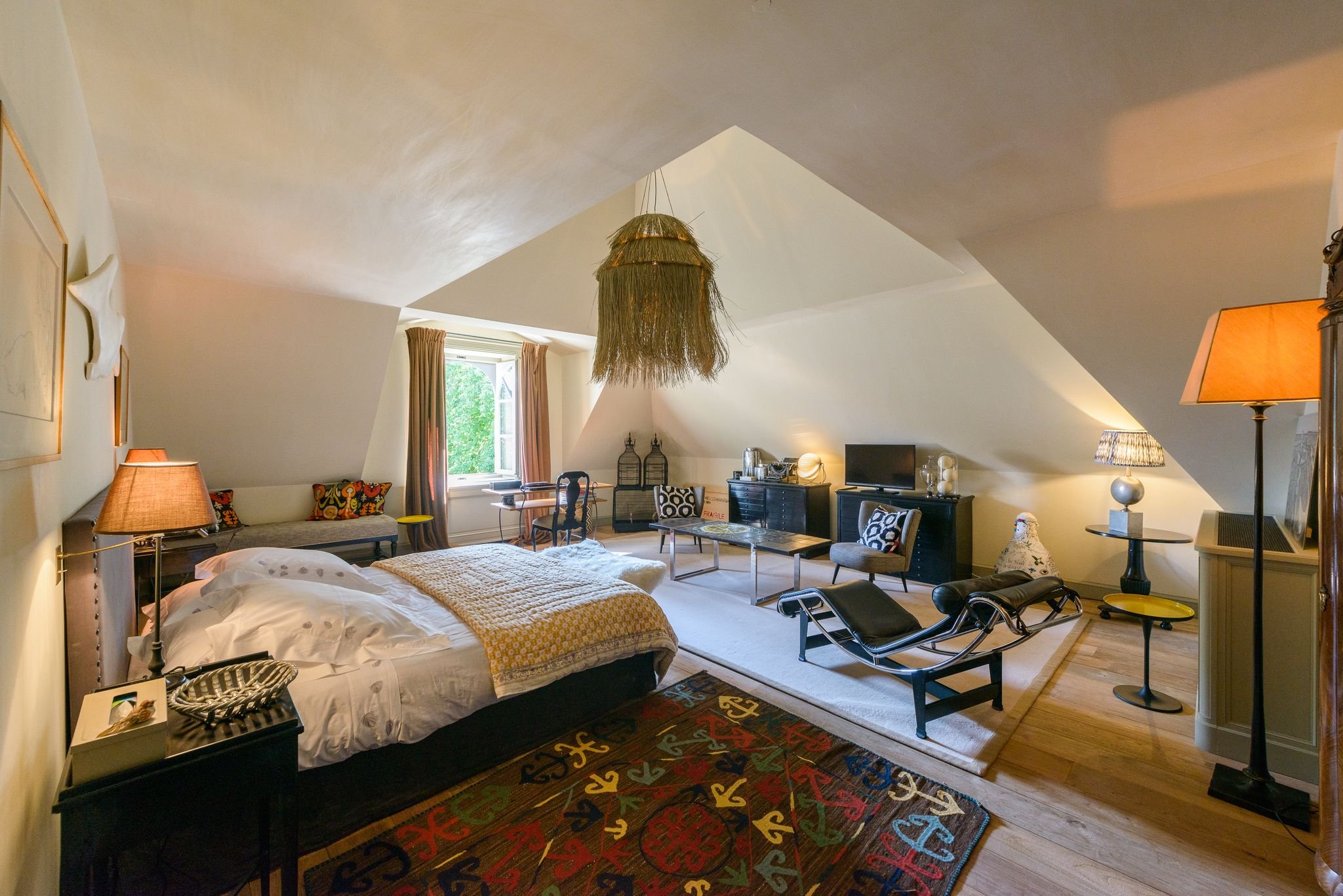 luxury villa Loire bedroom
