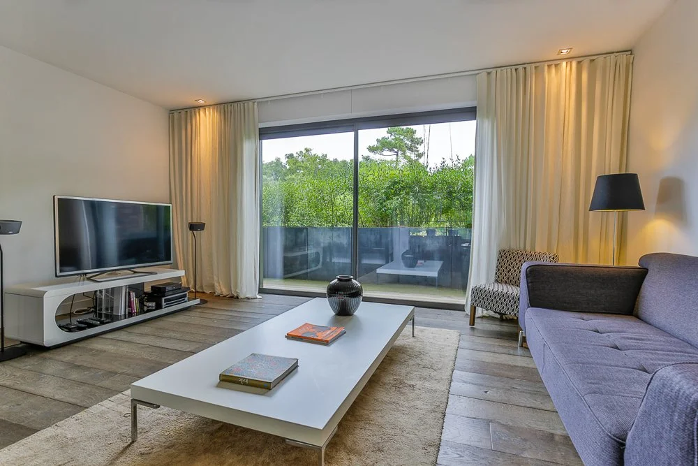 Hossegor luxury villa living room