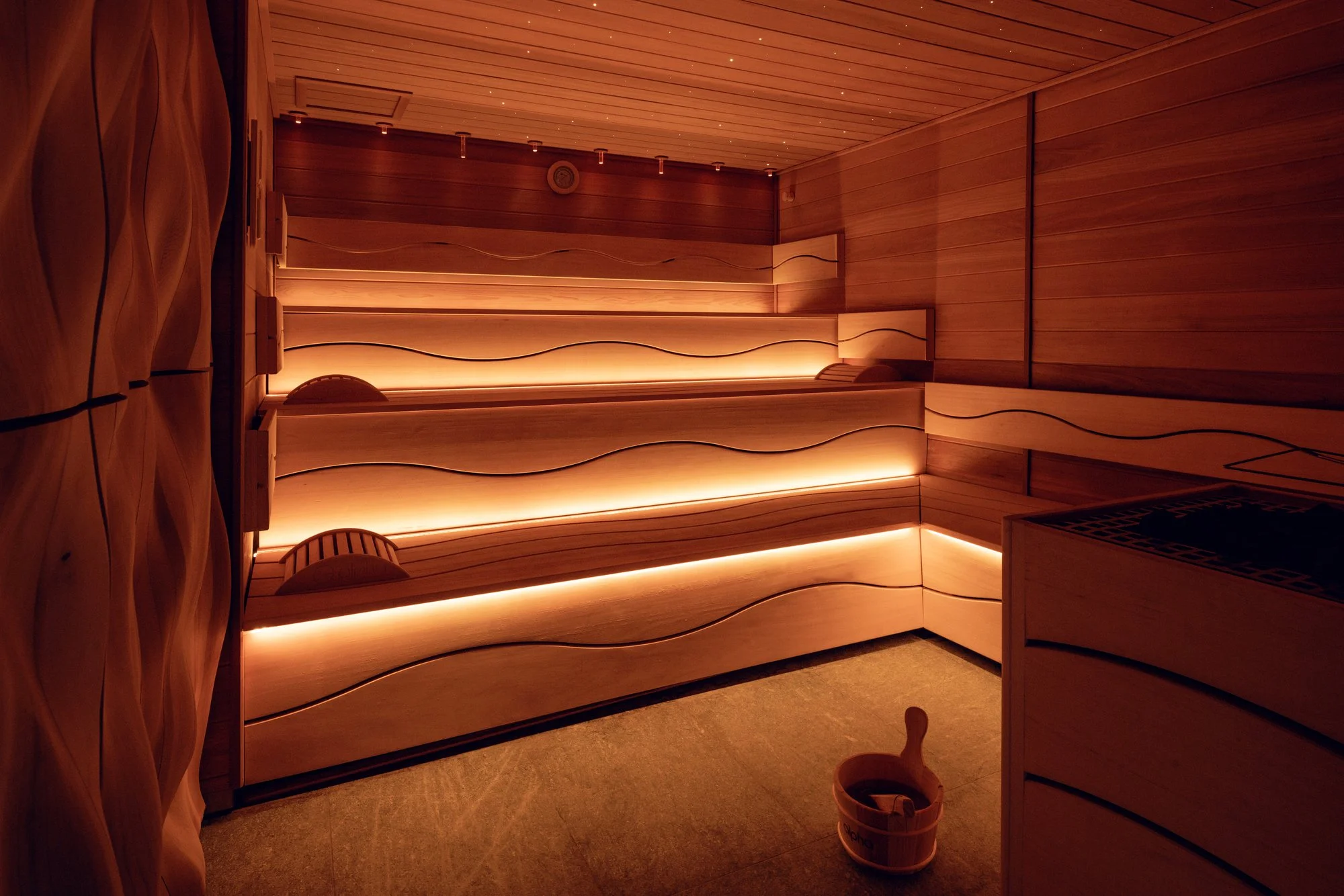 meribel belvedere luxury chalet sauna