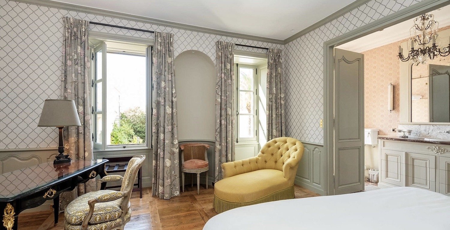 luxury villa Île de Ré bedroom