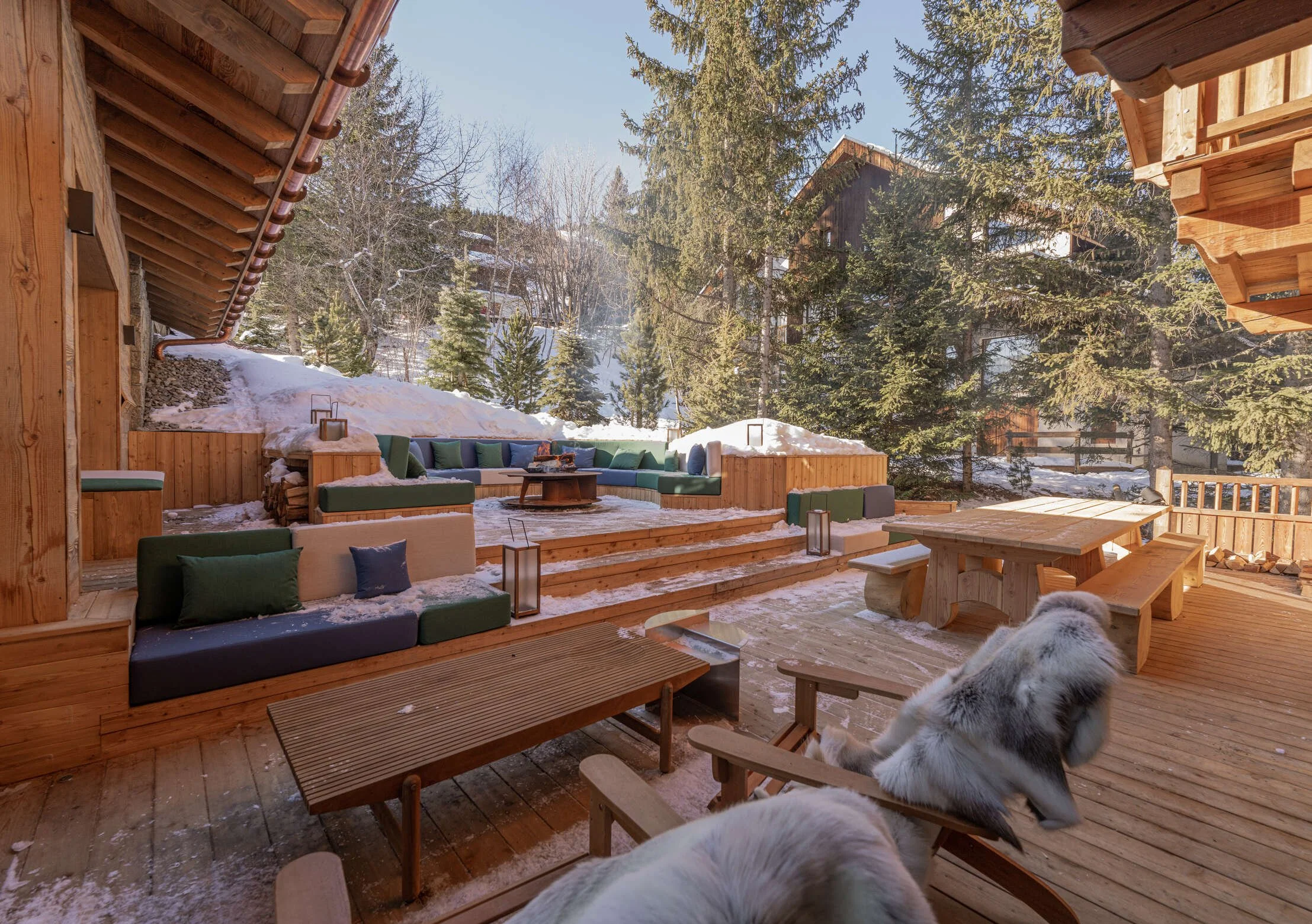 courchevel 1550 chenus luxury chalet