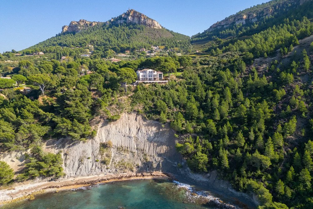 luxury villa in Cassis in South of France