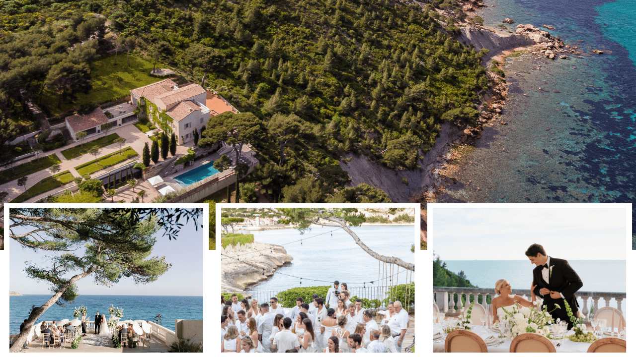 wedding planner in France seafront