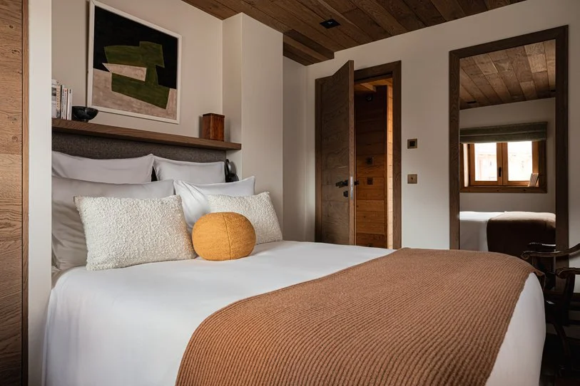 courchevel 1550 chenus luxury chalet bedroom