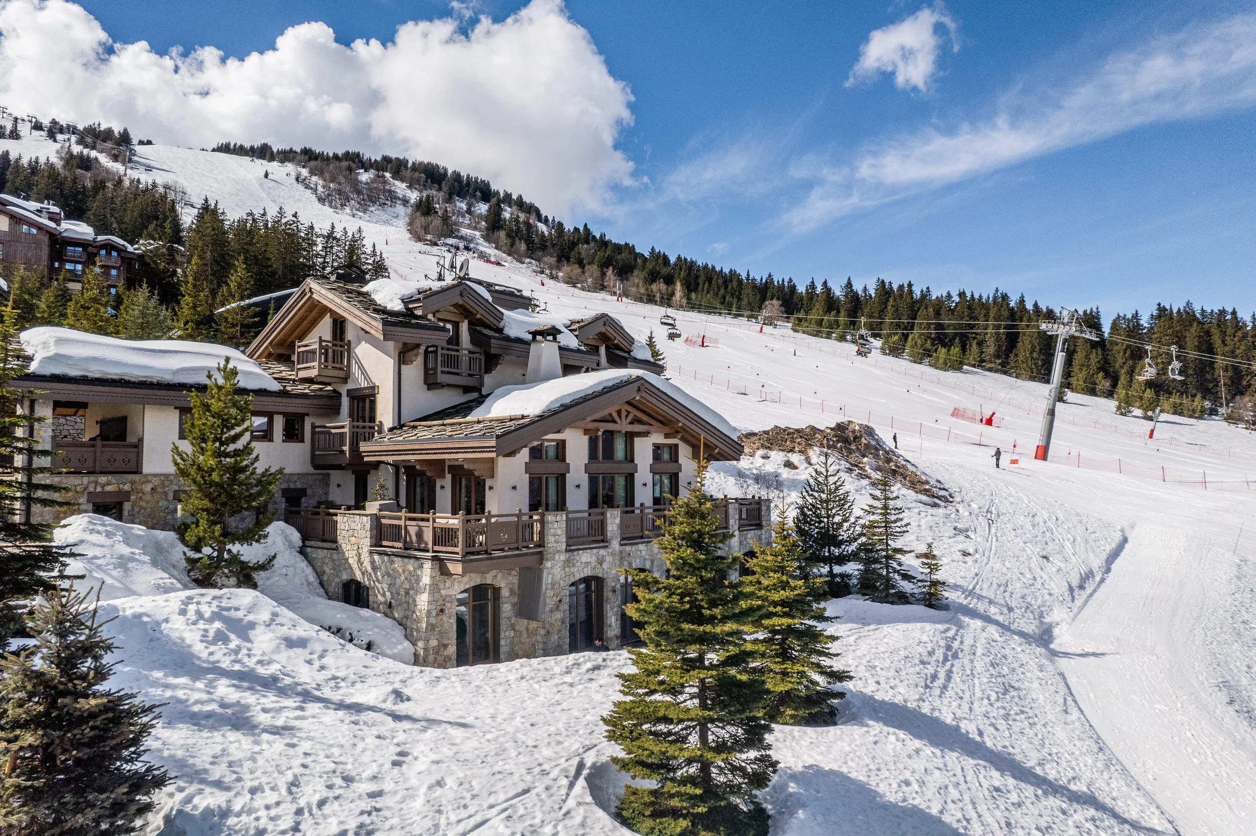 courchevel 1850 chenus luxury chalet exterior