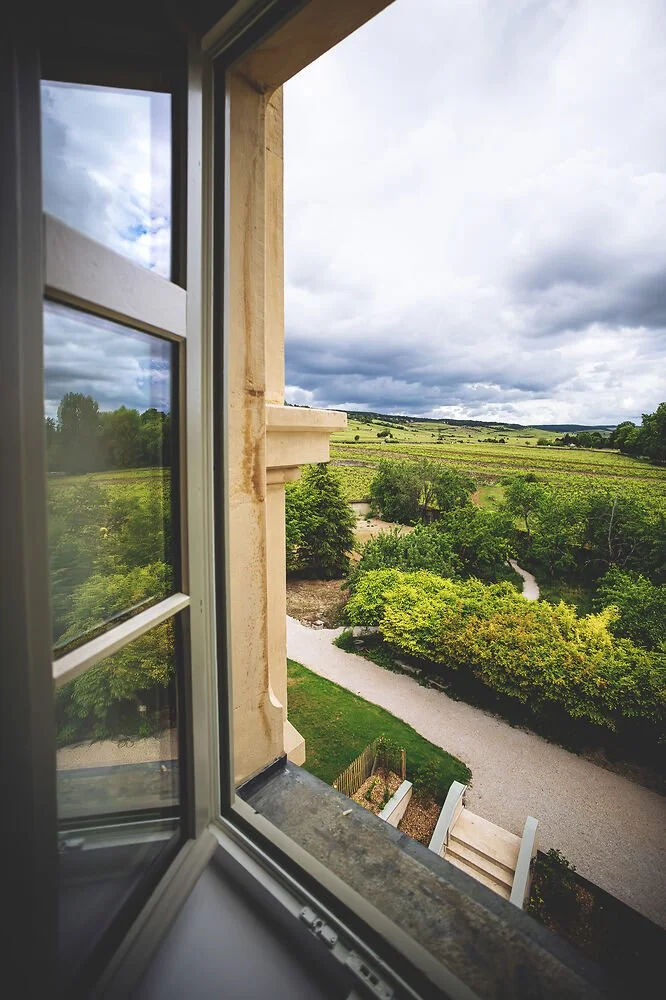 chateau in beaune view