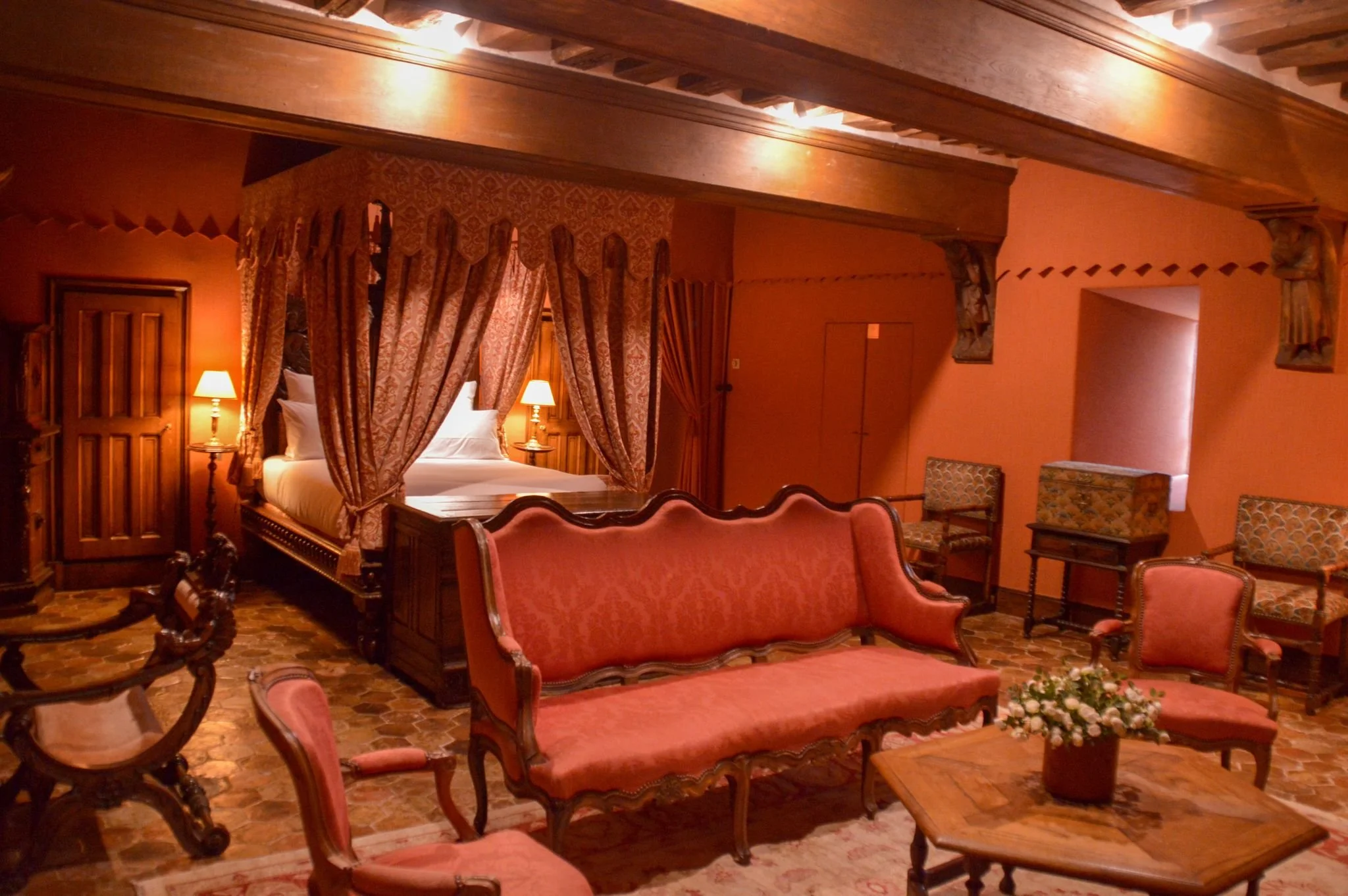 Paris Château bedroom