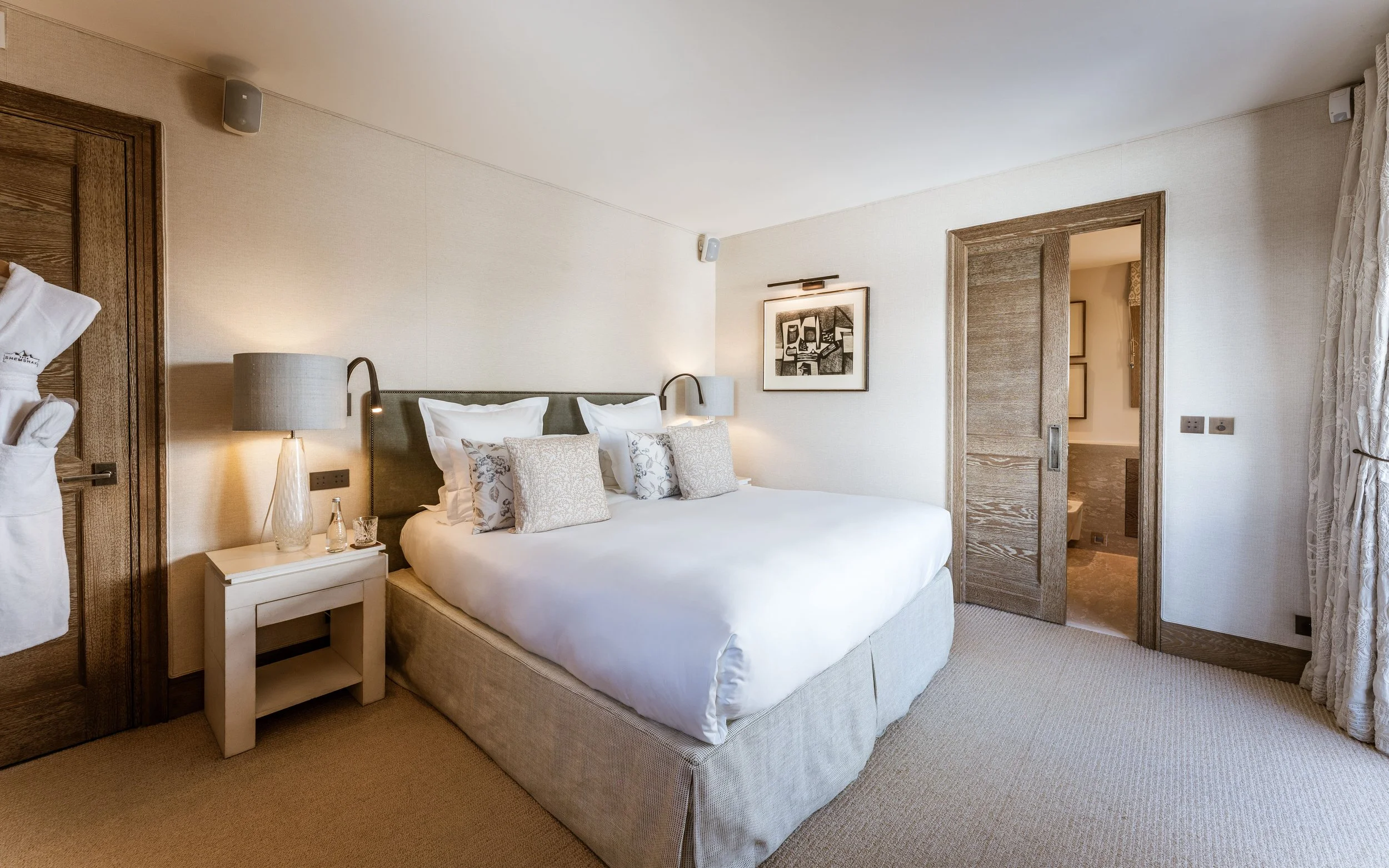 courchevel 1850 chenus luxury chalet bedroom