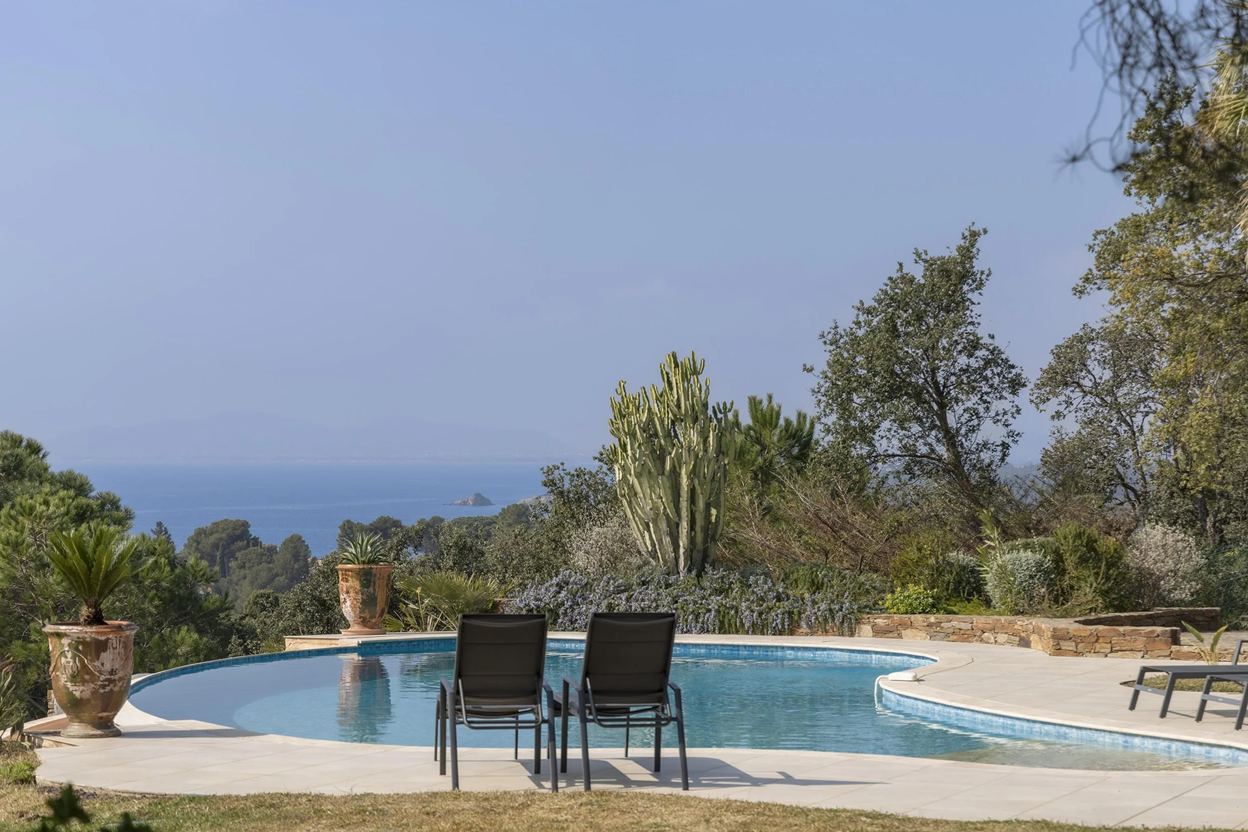 Luxury villa Bormes les Mimosas pool