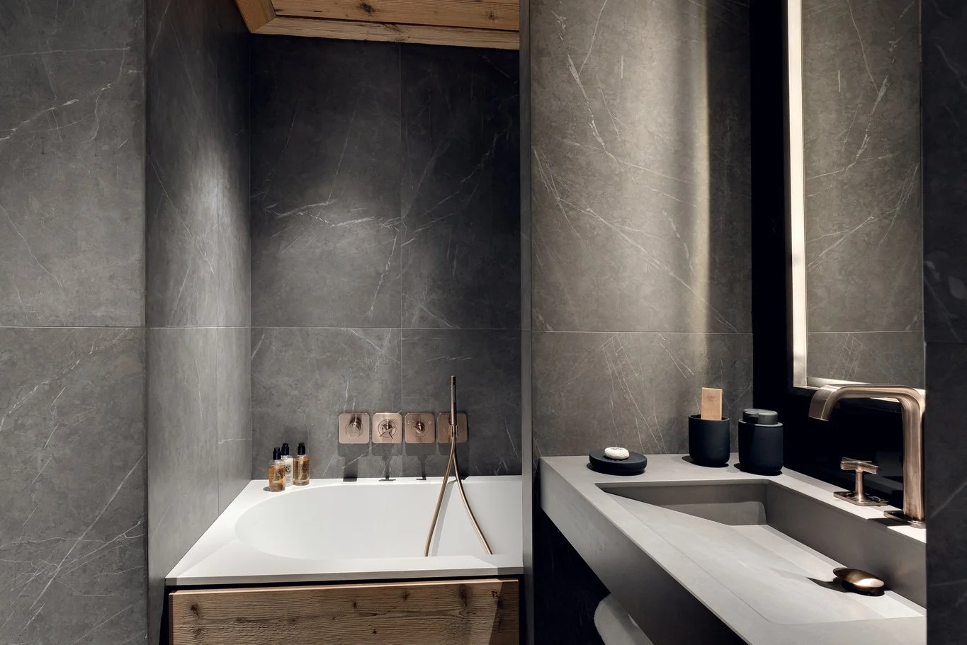 meribel belvedere luxury chalet bathroom