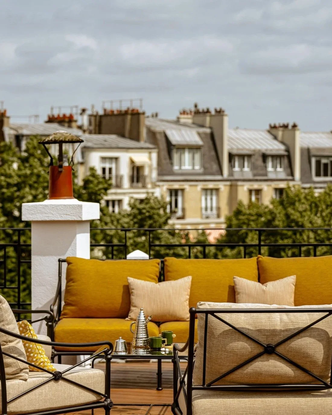 event venue Paris rooftop house