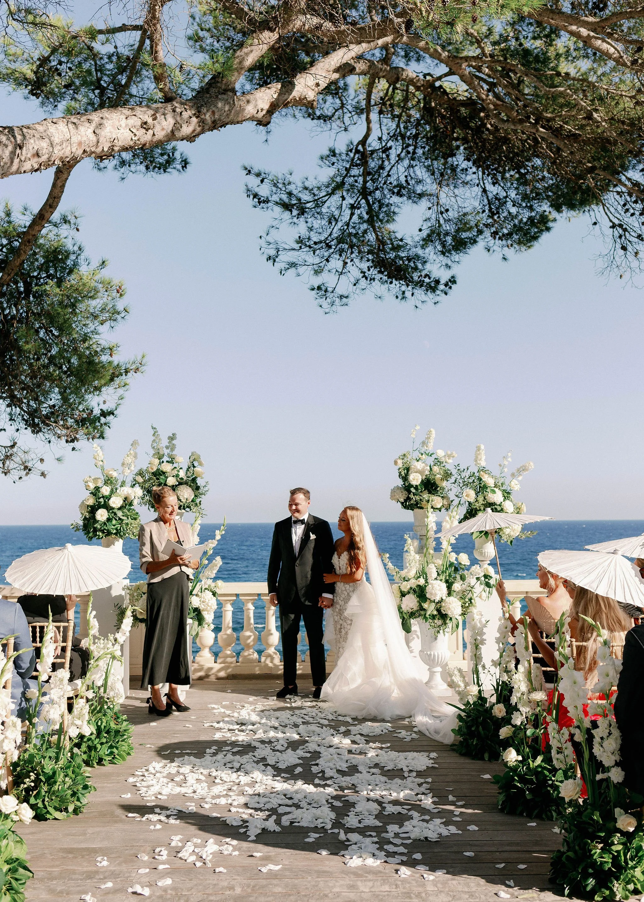 Luxury wedding near La ciotat