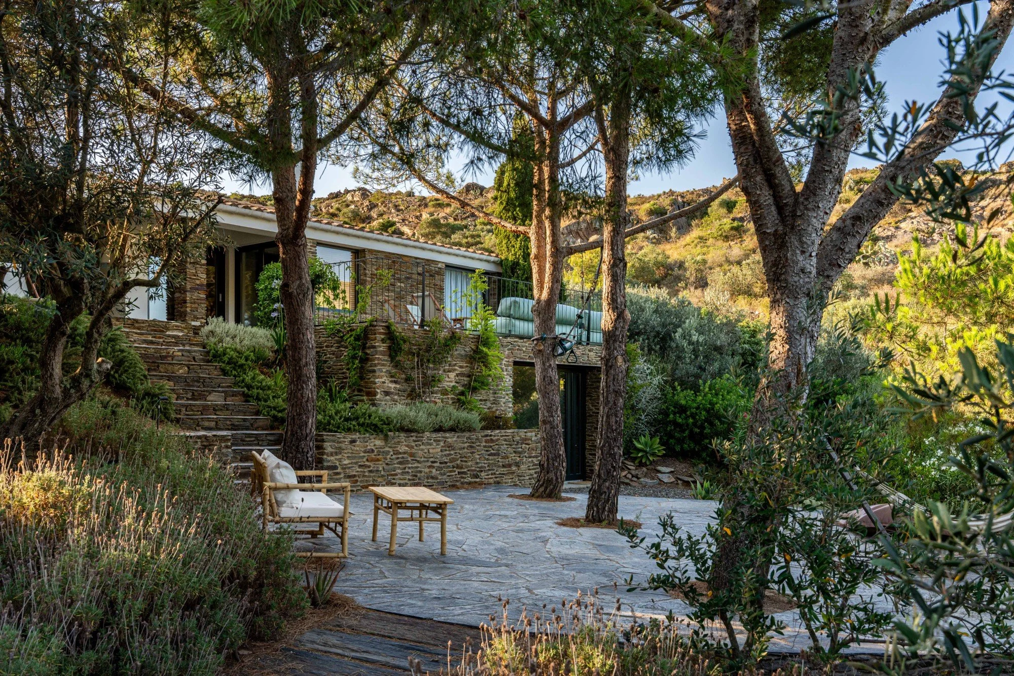 Luxury villa Cadaqués Finca terrace